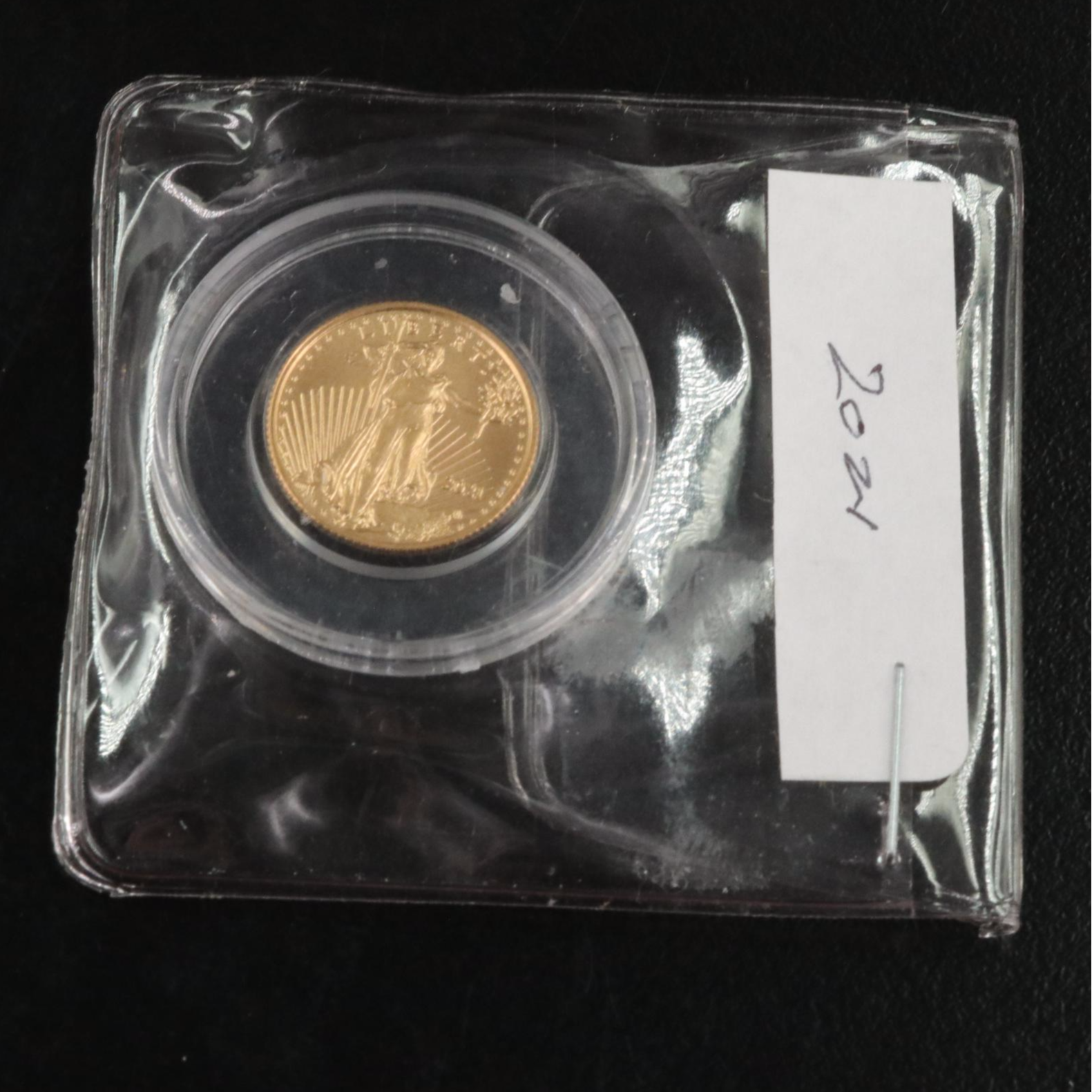 2021 $5 1/10th Oz. Gold Eagle Bullion Coin