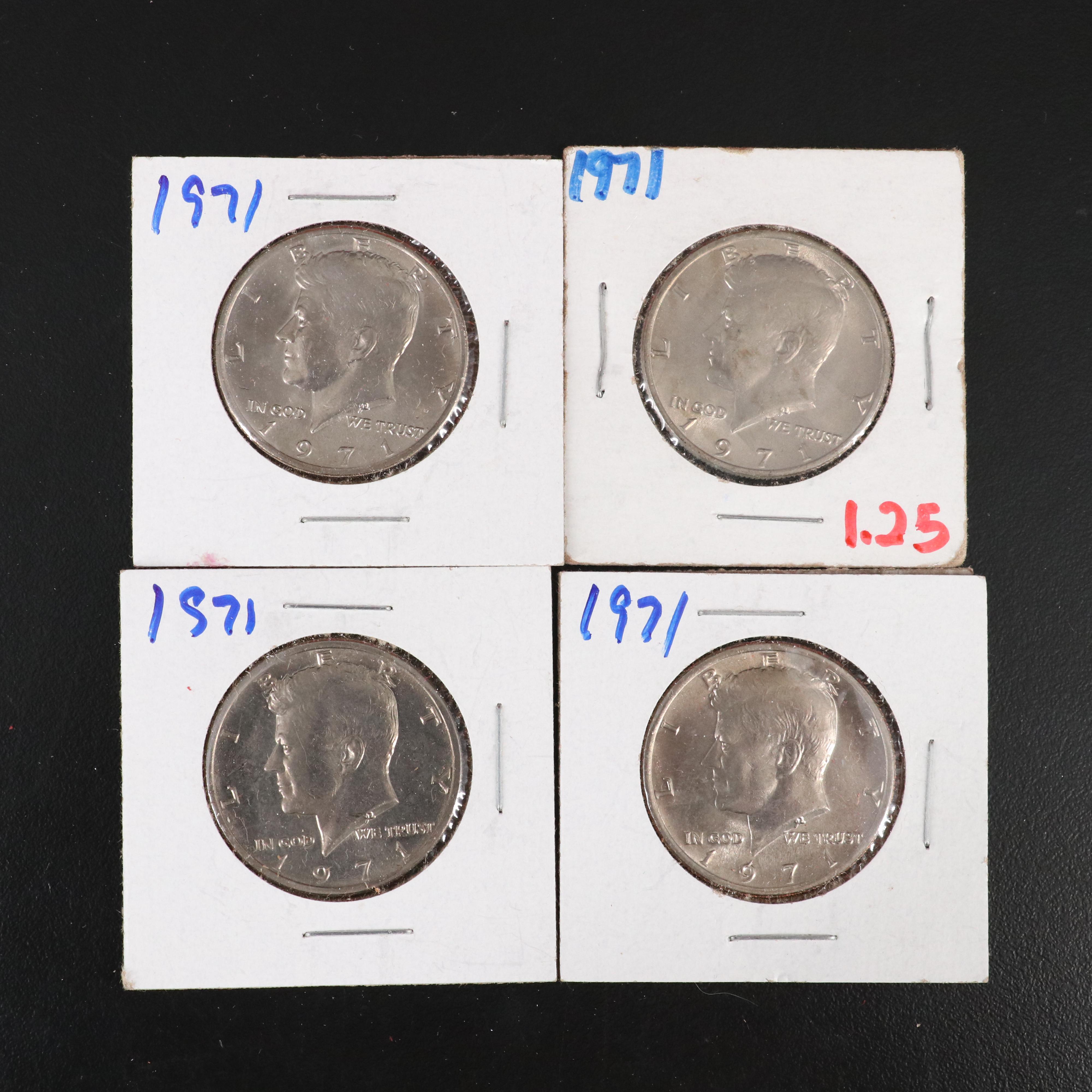 120 Uncirculated Kennedy Half Dollars