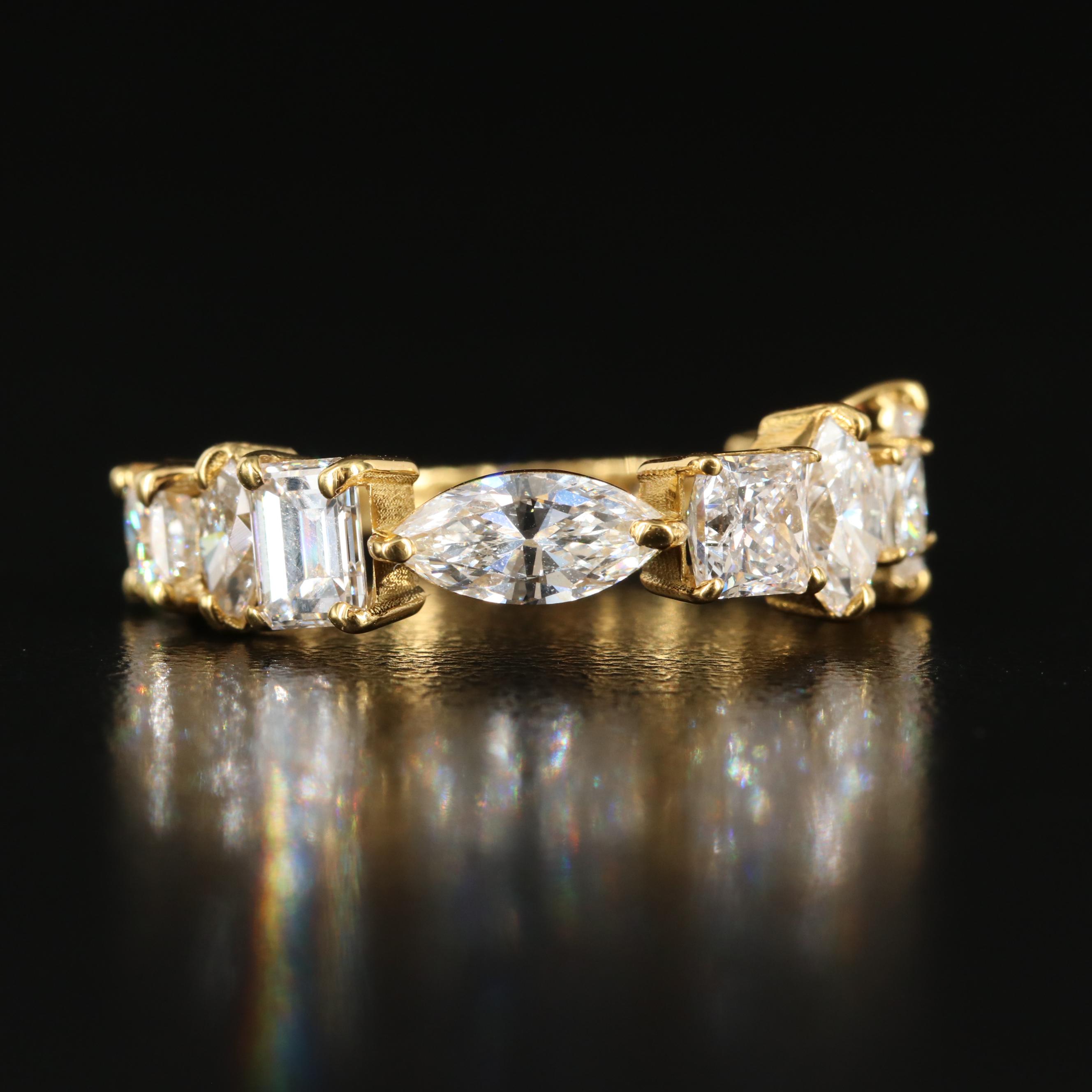 18K 3.54 CTW Diamond Eternity Band