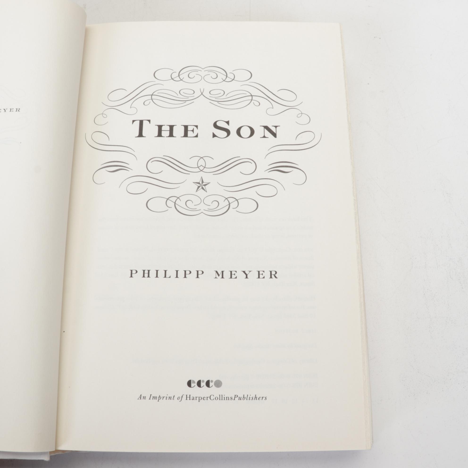 Hardcover Fiction Books by Philipp Meyer, Michael Crichton, and More