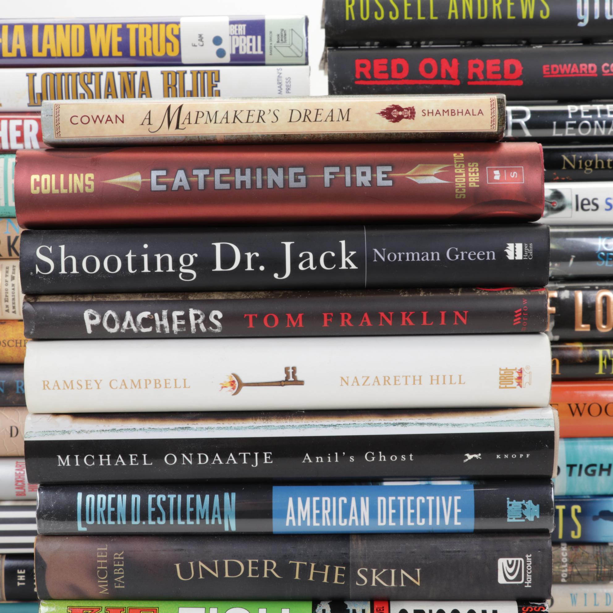 Hardcover Fiction Books by Philipp Meyer, Michael Crichton, and More