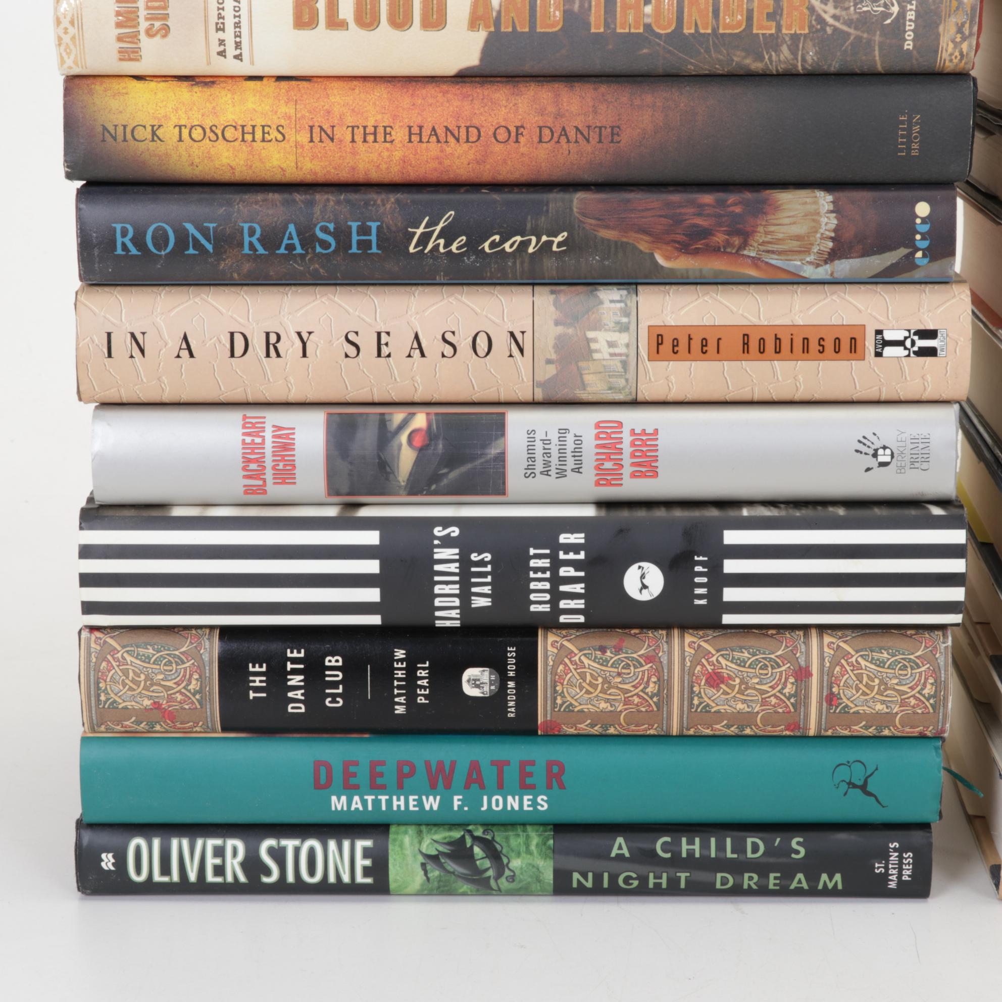 Hardcover Fiction Books by Philipp Meyer, Michael Crichton, and More