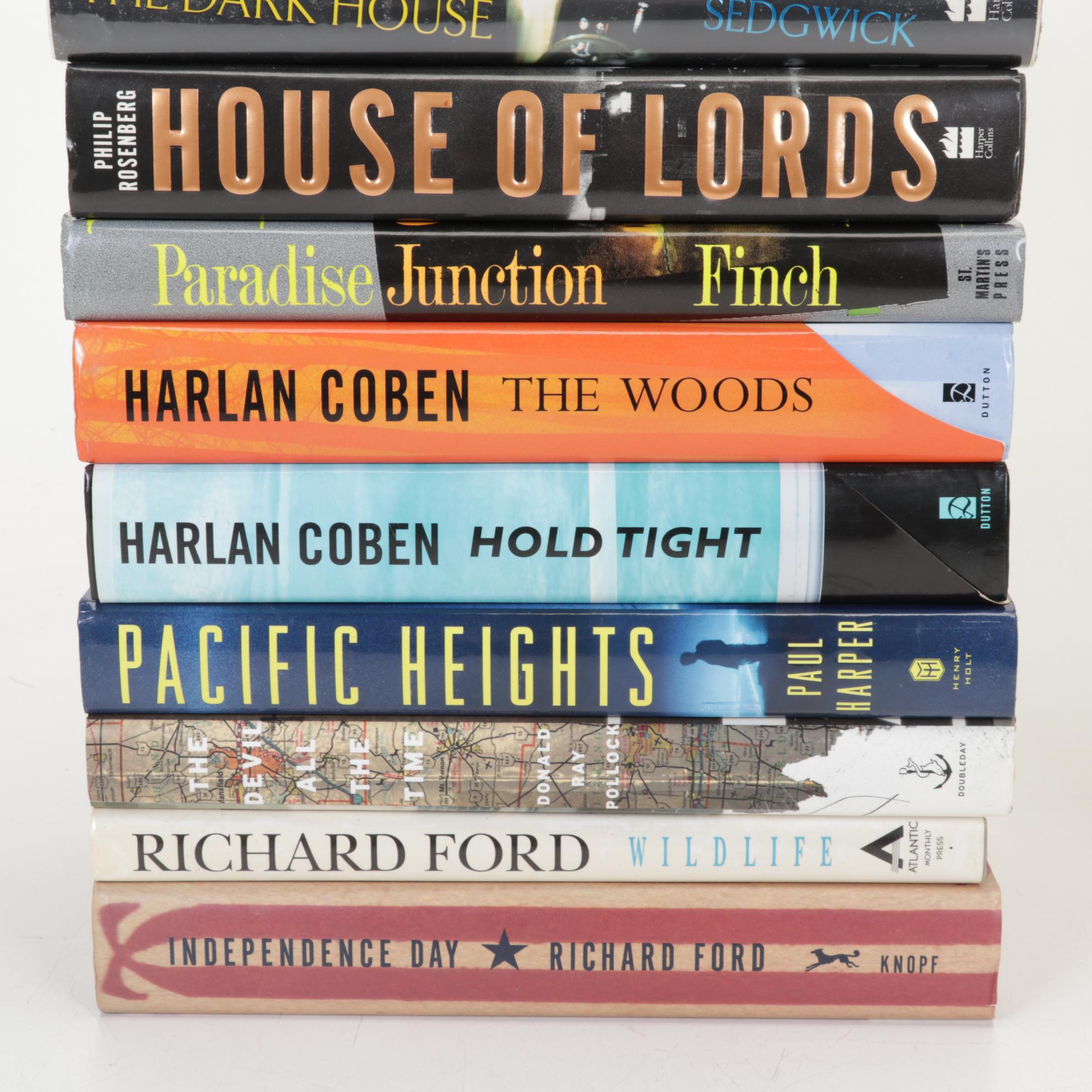 Hardcover Fiction Books by Philipp Meyer, Michael Crichton, and More