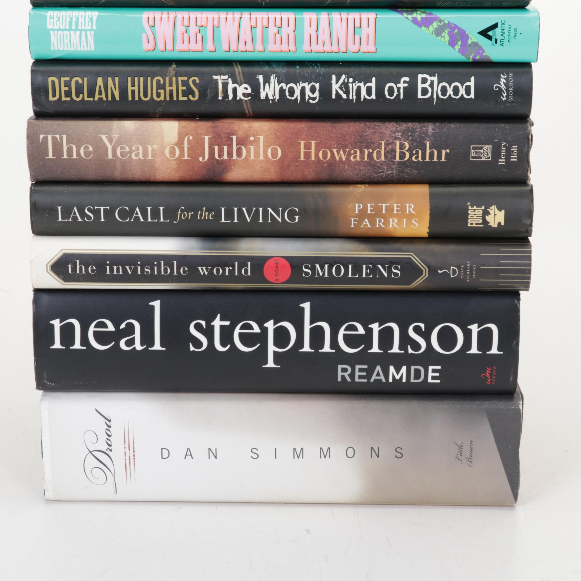 Hardcover Fiction Books by Philipp Meyer, Michael Crichton, and More