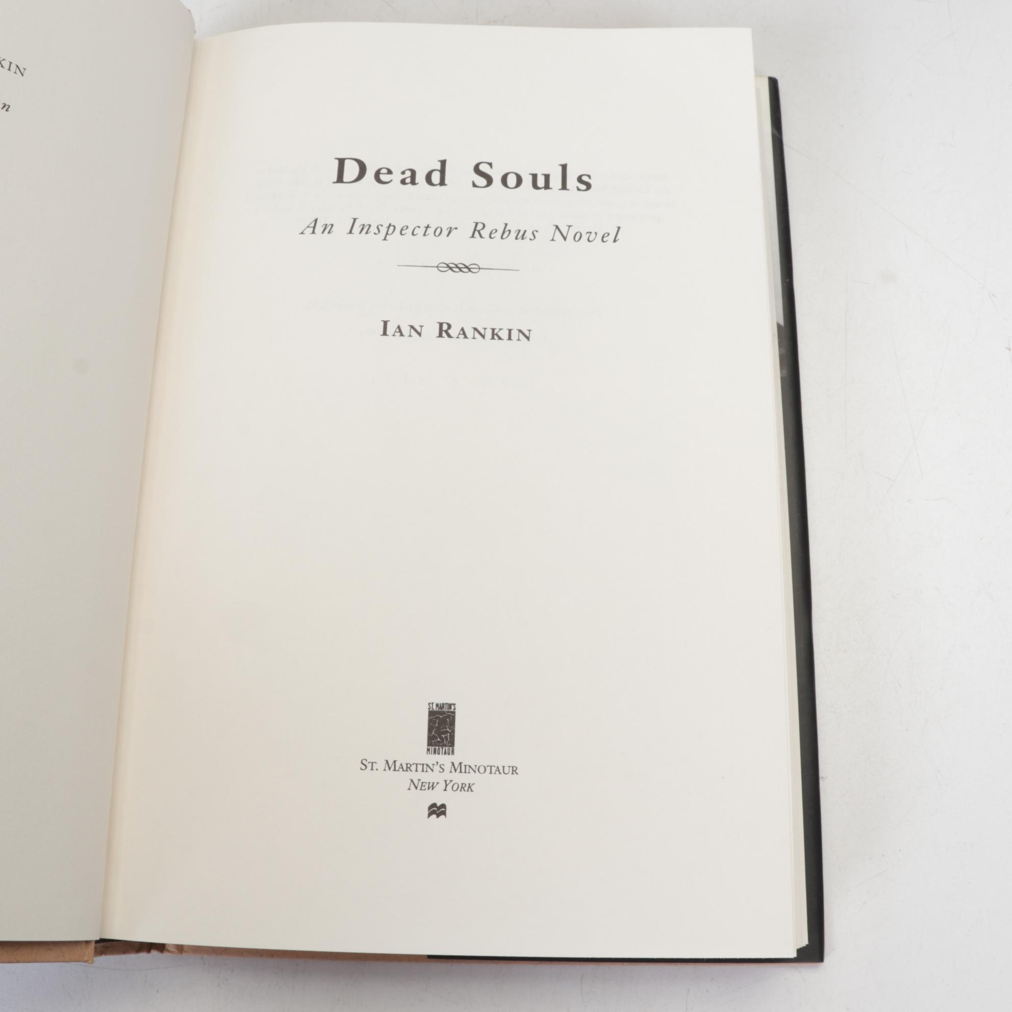 Hardcover Fiction Books by Ian Rankin, David Lindsey, and More