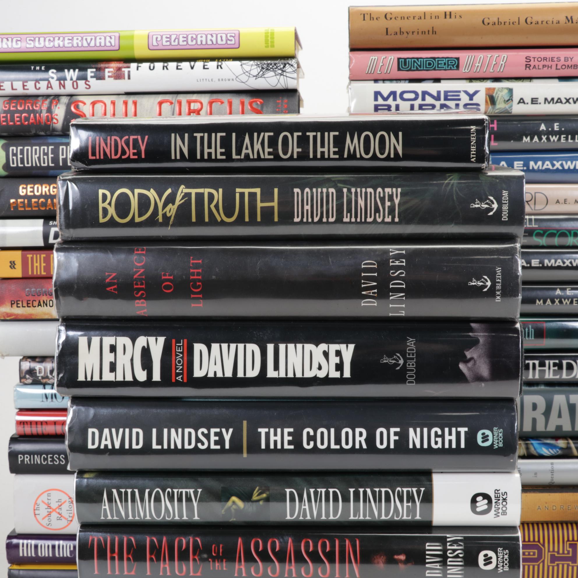Hardcover Fiction Books by Ian Rankin, David Lindsey, and More