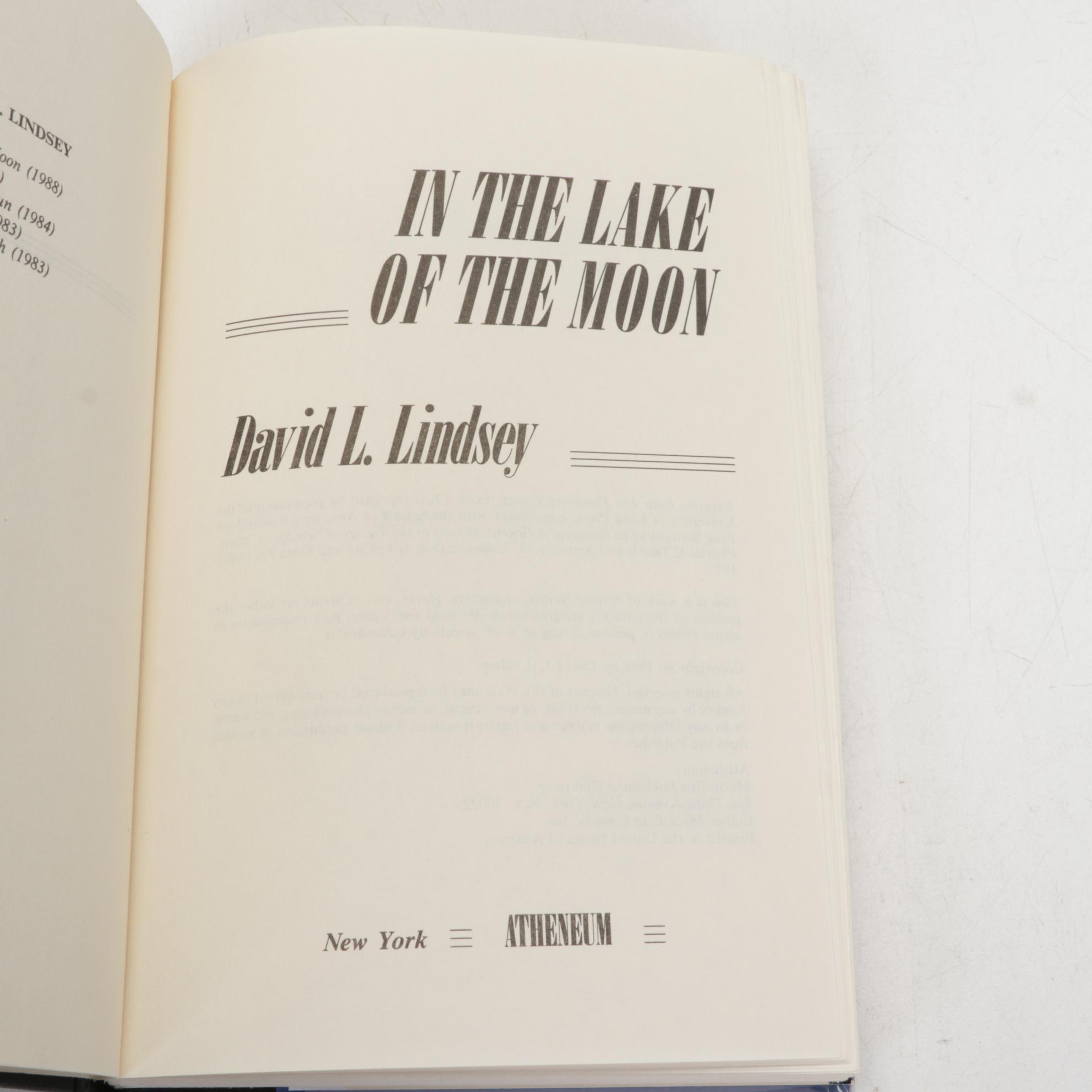 Hardcover Fiction Books by Ian Rankin, David Lindsey, and More