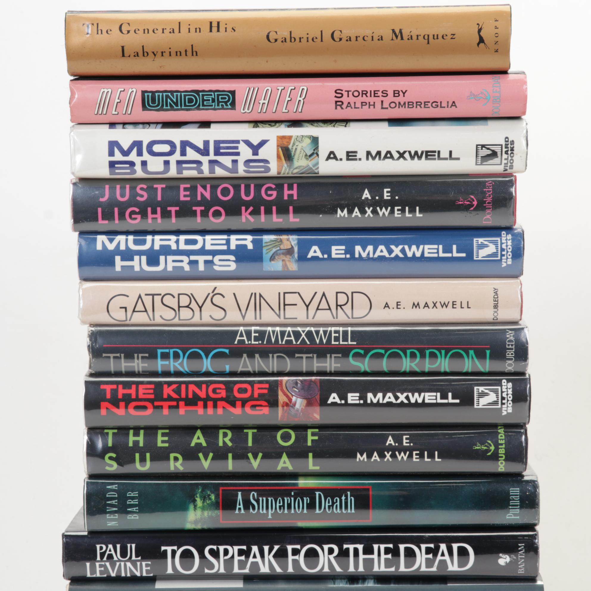 Hardcover Fiction Books by Ian Rankin, David Lindsey, and More