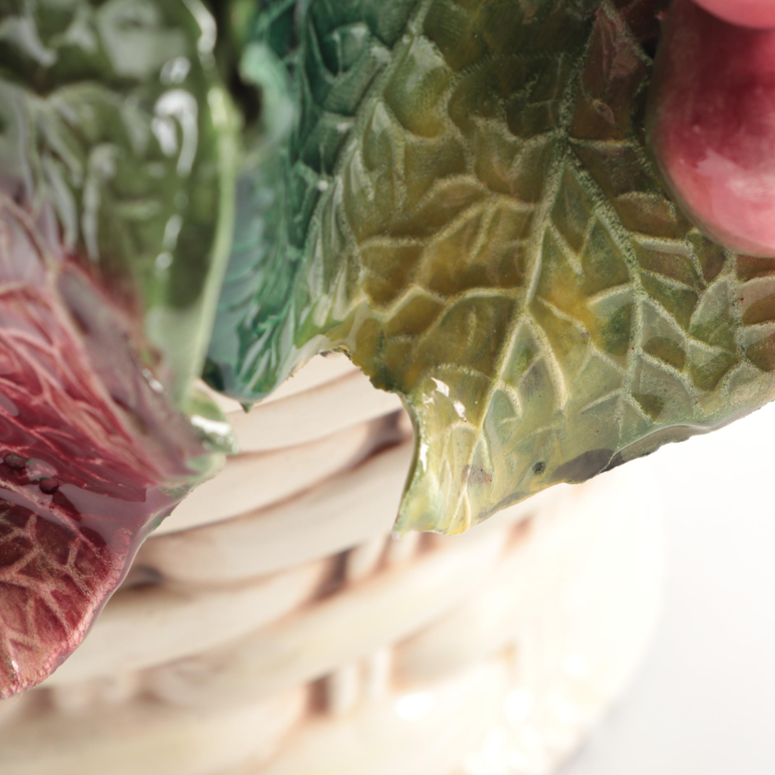 Intrada Italian Ceramic Fruit Bowl