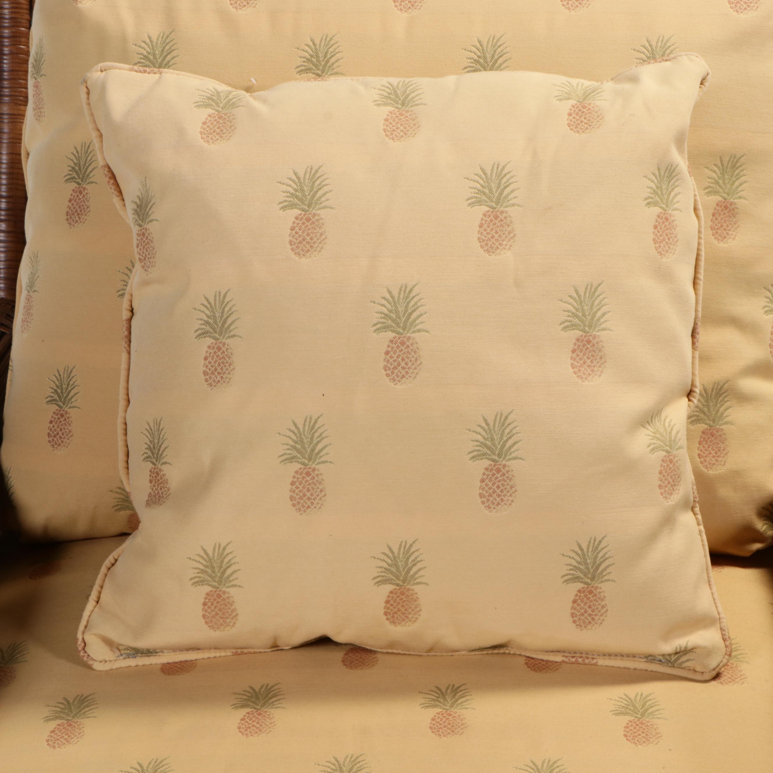 Three Tradewinds Wicker Patio Lounge Chairs EBTH