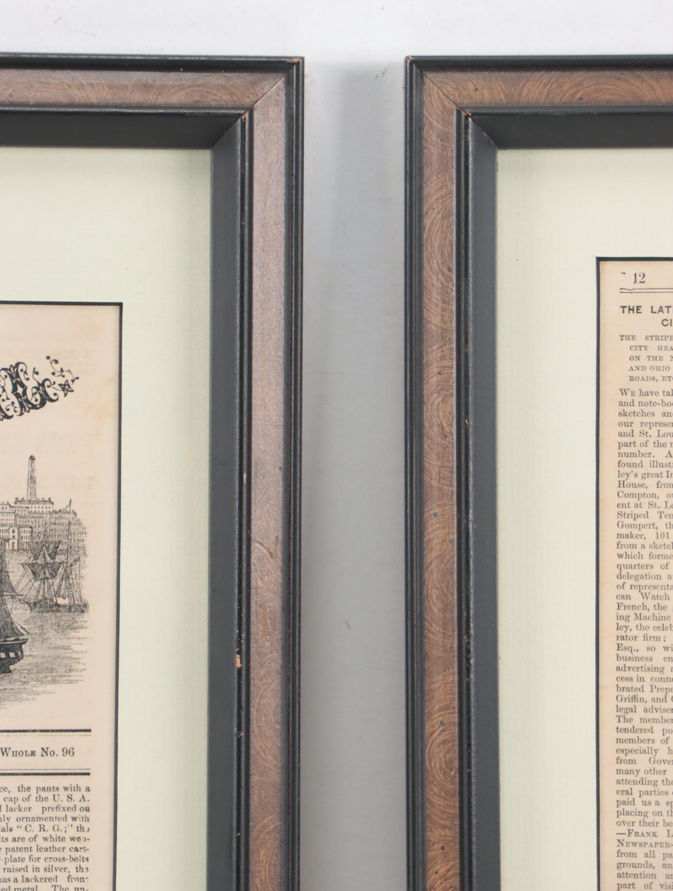 Cincinnati Stories and Wood Engravings from Frank Leslie, Harper's Weekly, More