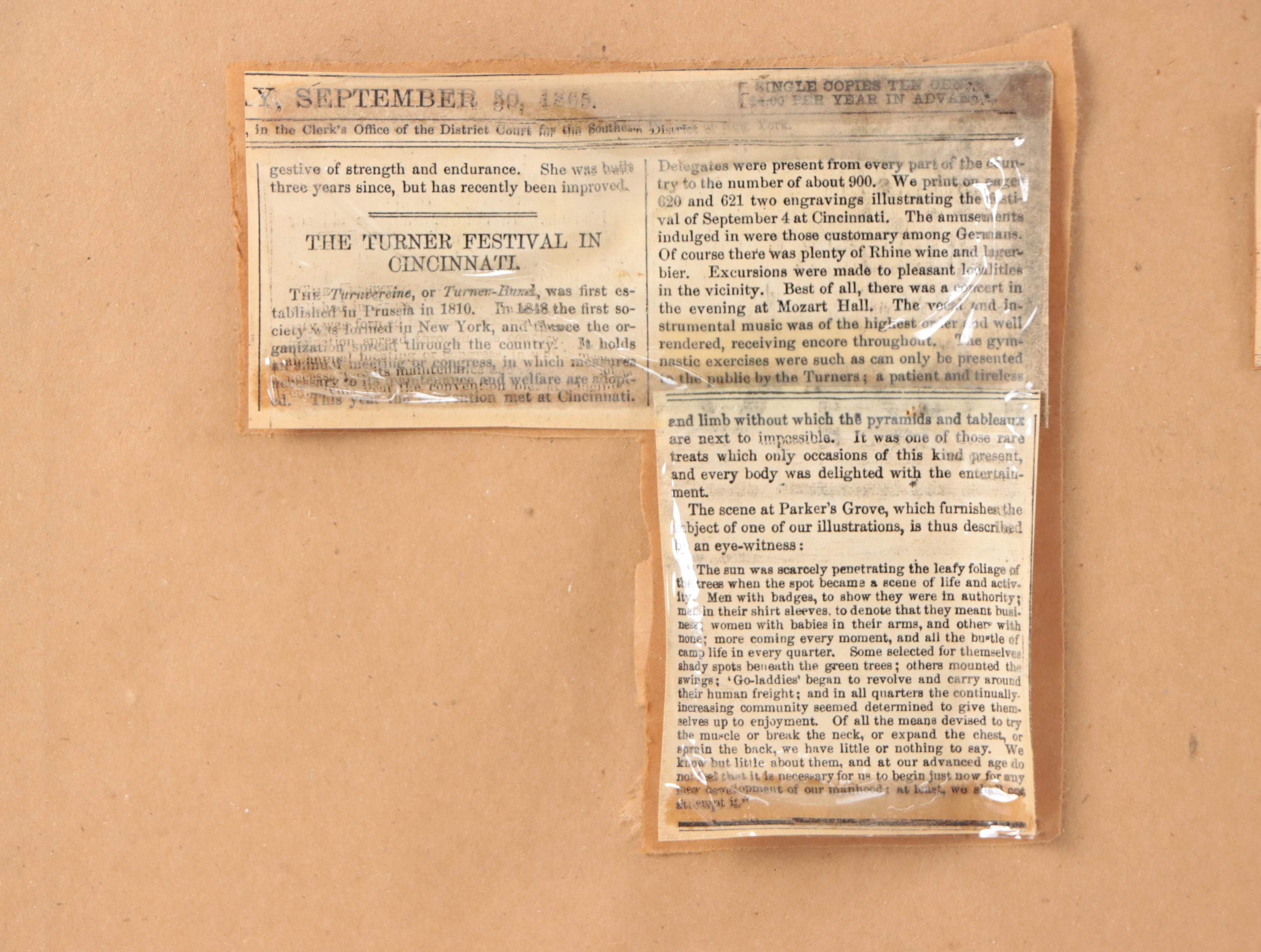 Cincinnati Stories and Wood Engravings from Frank Leslie, Harper's Weekly, More