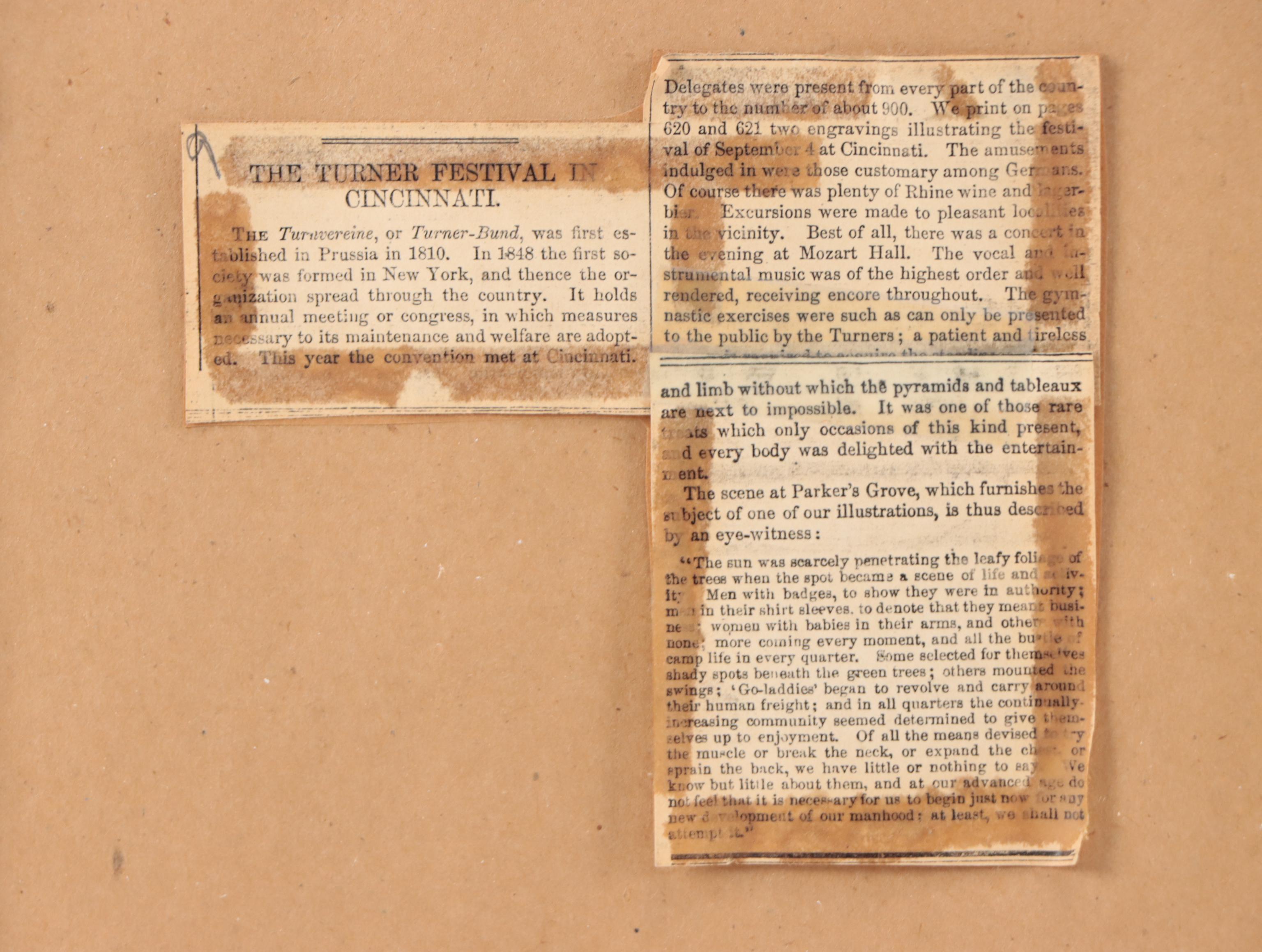 Cincinnati Stories and Wood Engravings from Frank Leslie, Harper's Weekly, More