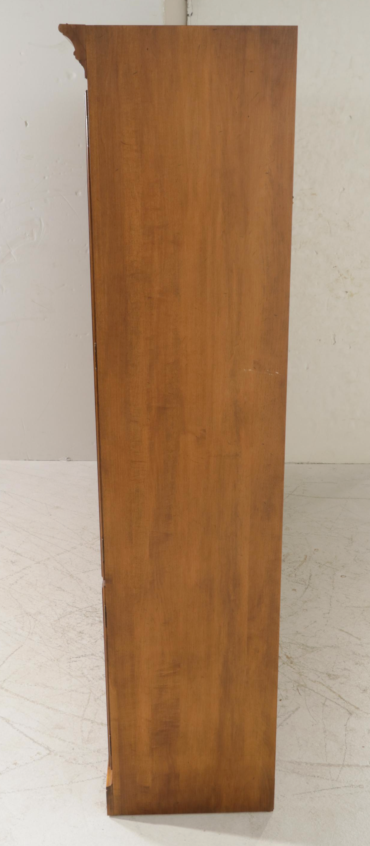 Ethan Allen Wall Unit with Media Cabinet, Late 20th Century