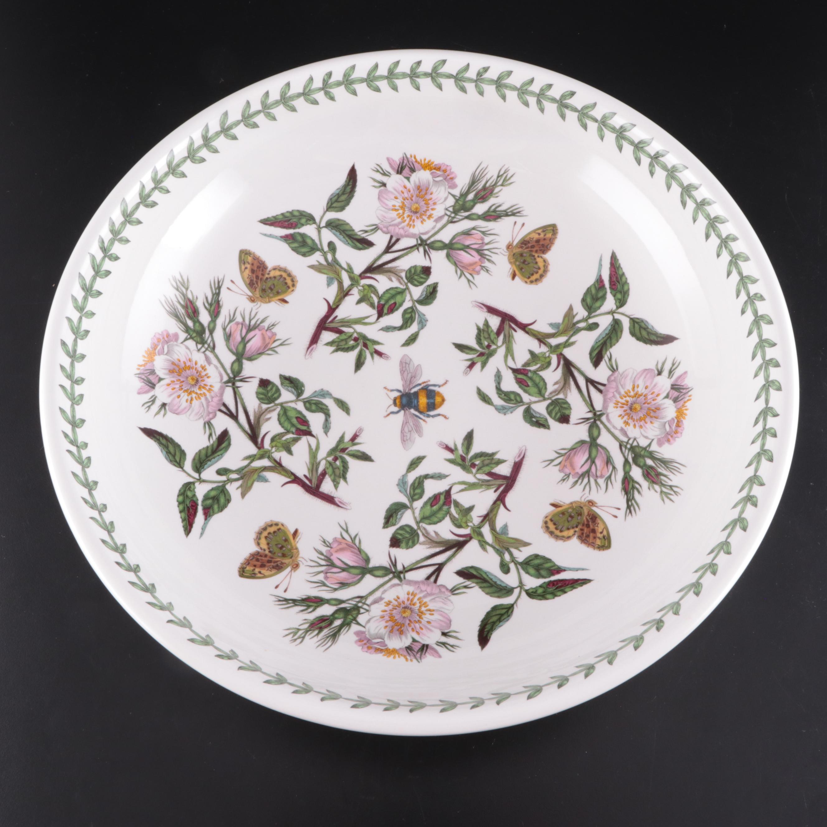 Portmeirion "The Botanical Garden" Dishes with Pillivuyt Casserole Dish