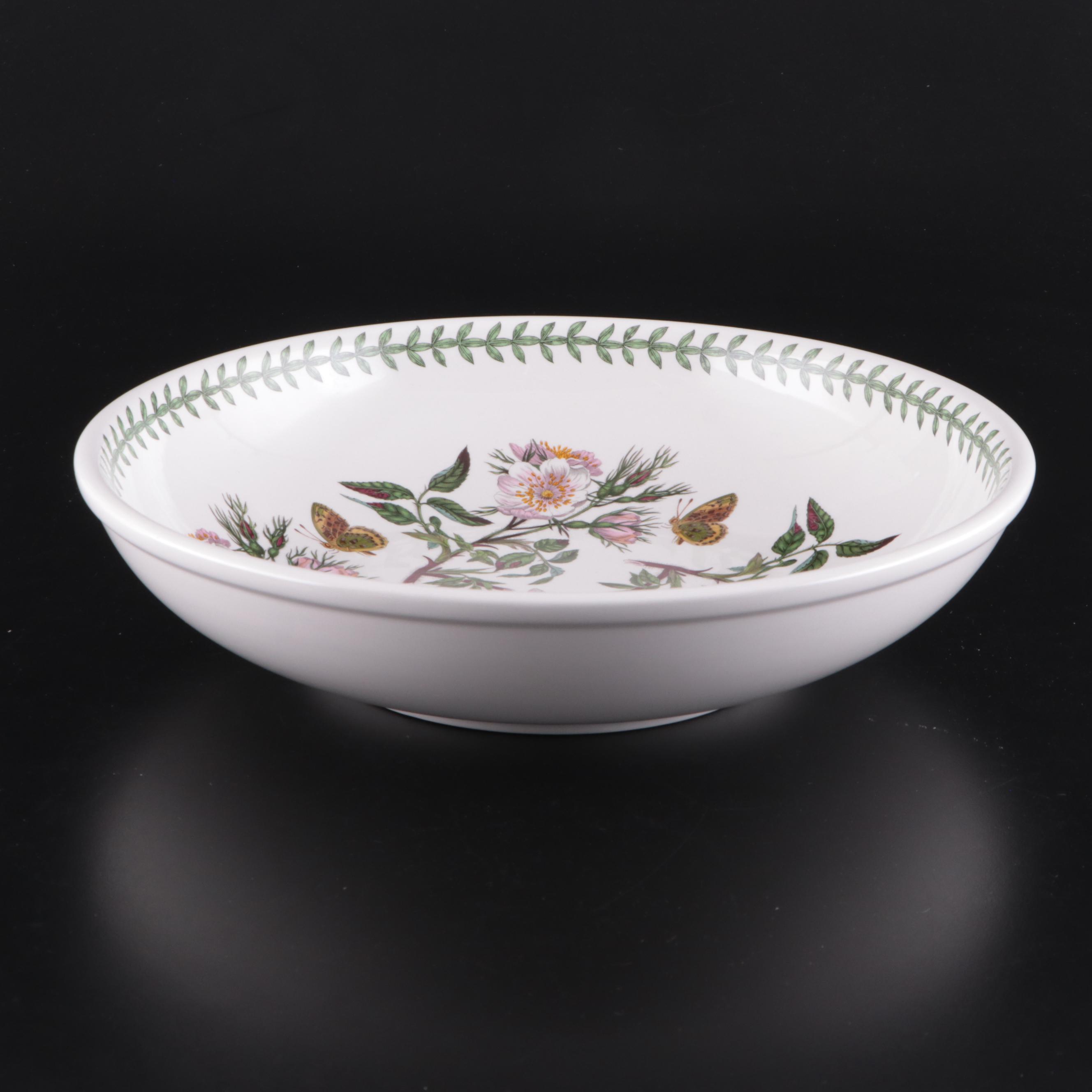 Portmeirion "The Botanical Garden" Dishes with Pillivuyt Casserole Dish