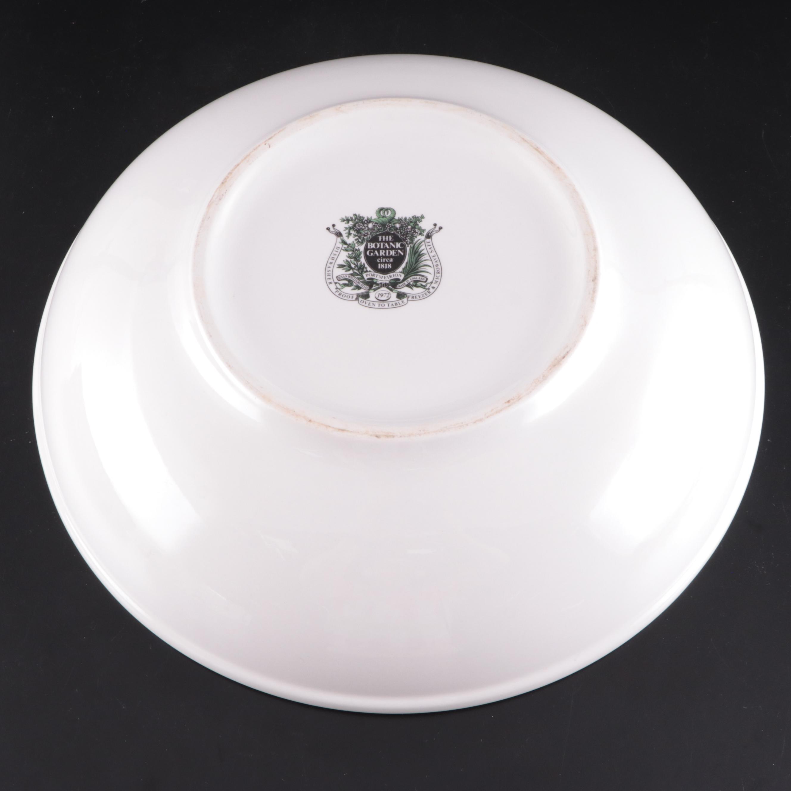 Portmeirion "The Botanical Garden" Dishes with Pillivuyt Casserole Dish