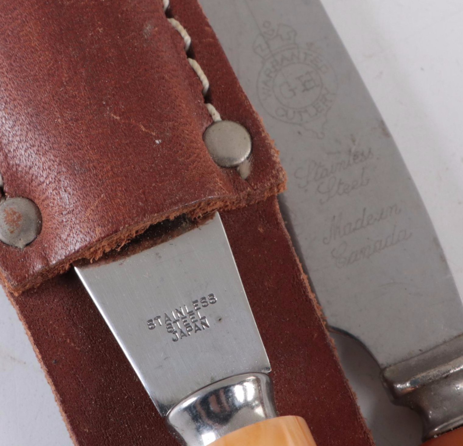 Bakelite Handled Carving Sets and Other Utensils, Early to Mid-20th Century