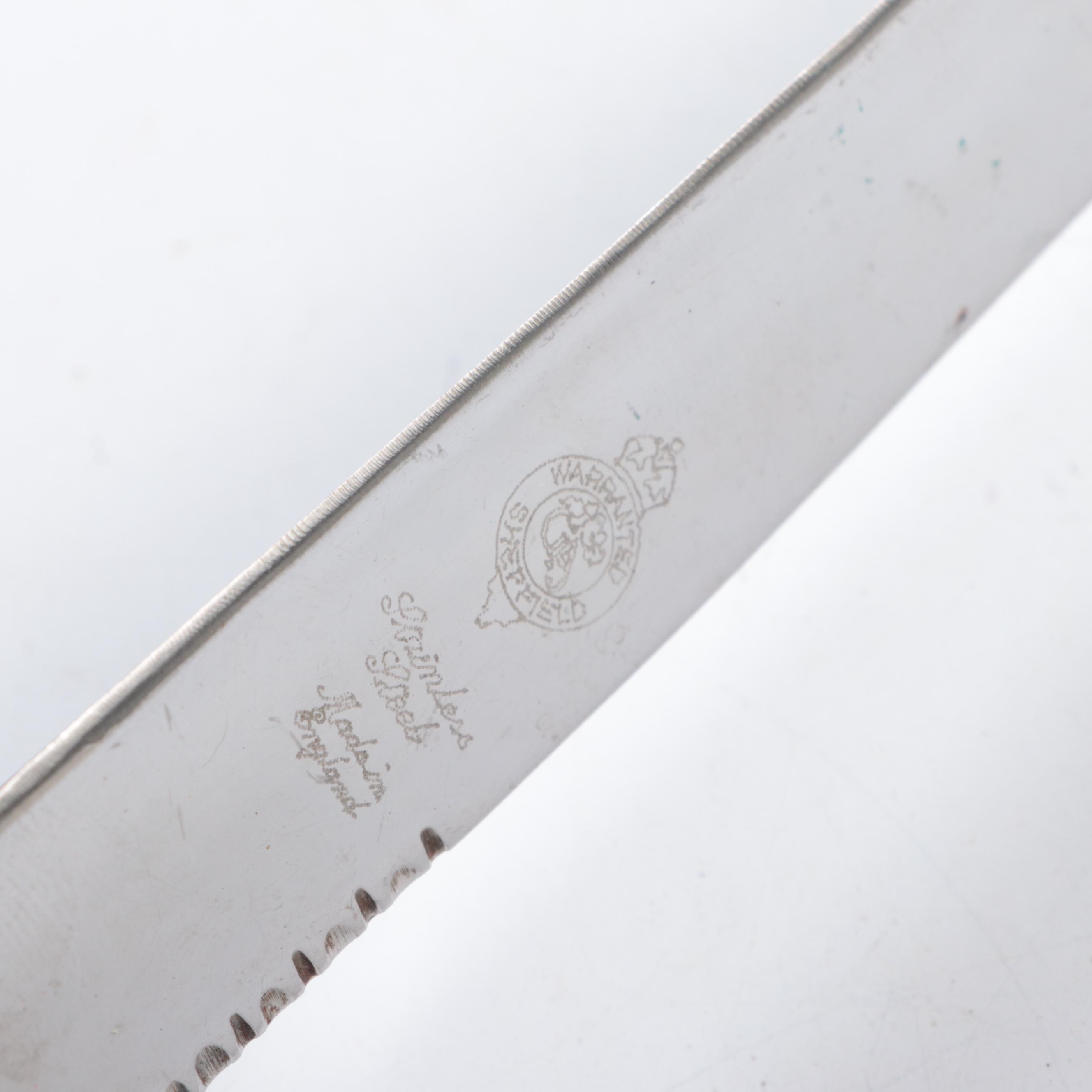 Bakelite Handled Carving Sets and Other Utensils, Early to Mid-20th Century