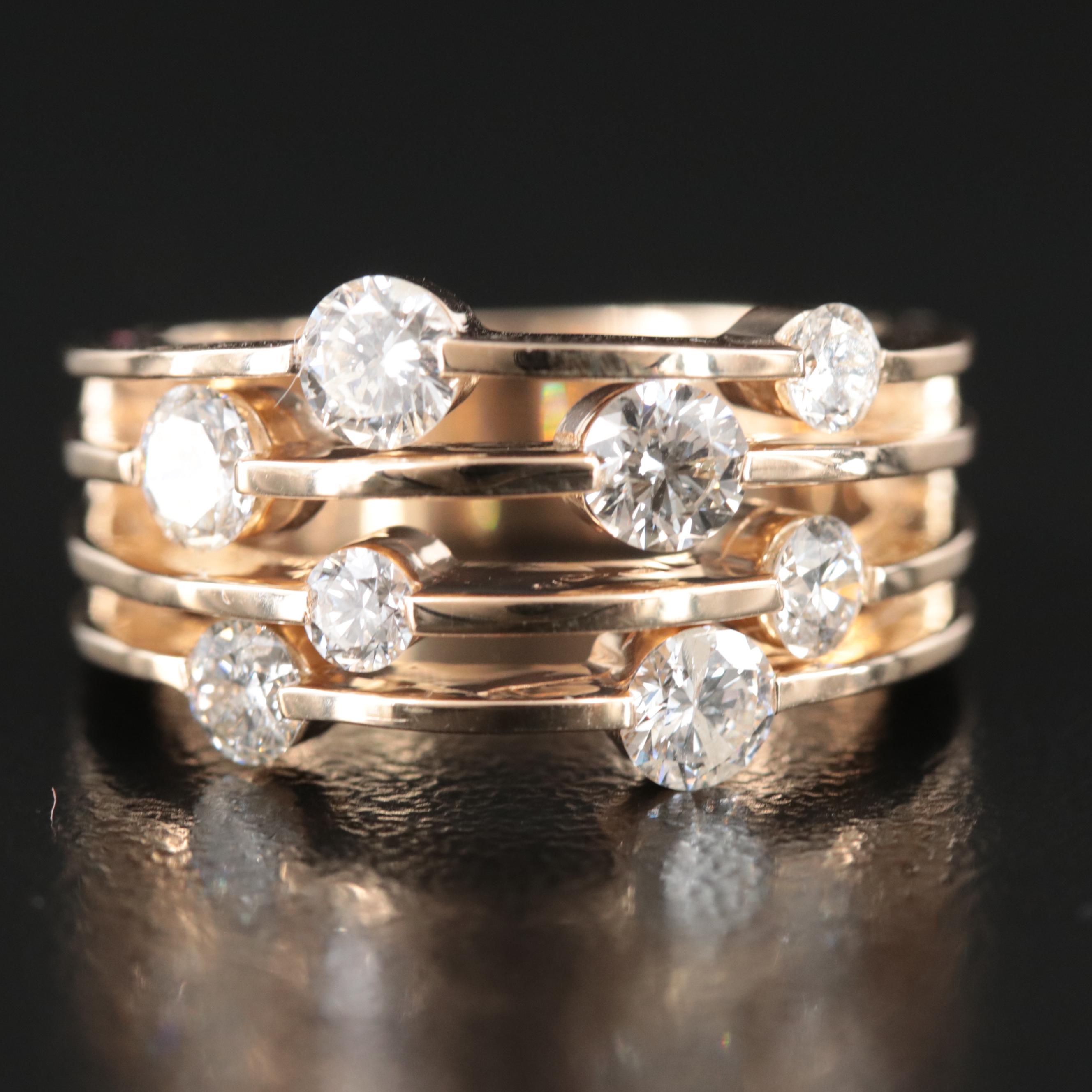 14K 1.44 CTW Diamond Ring