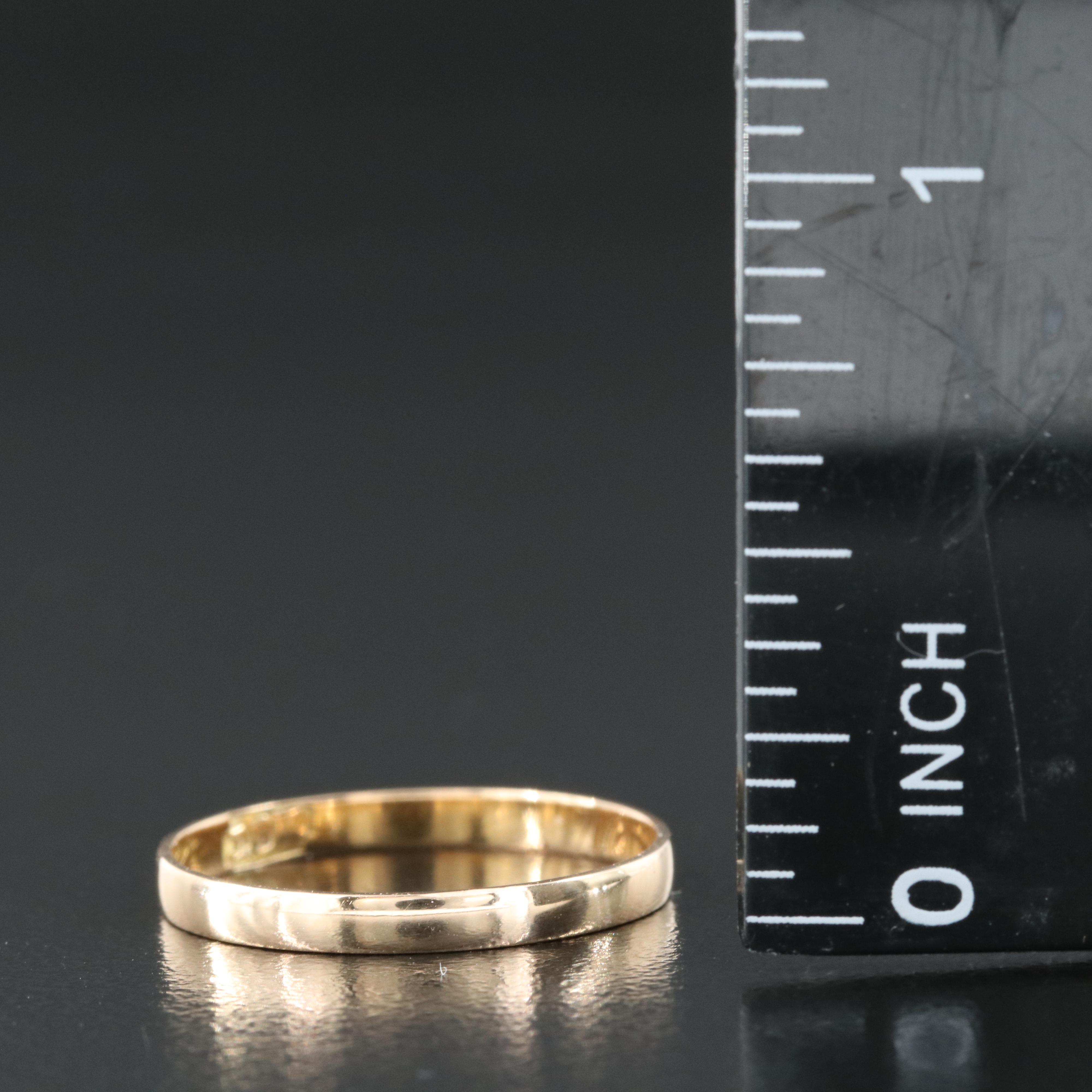 14K Gold Band