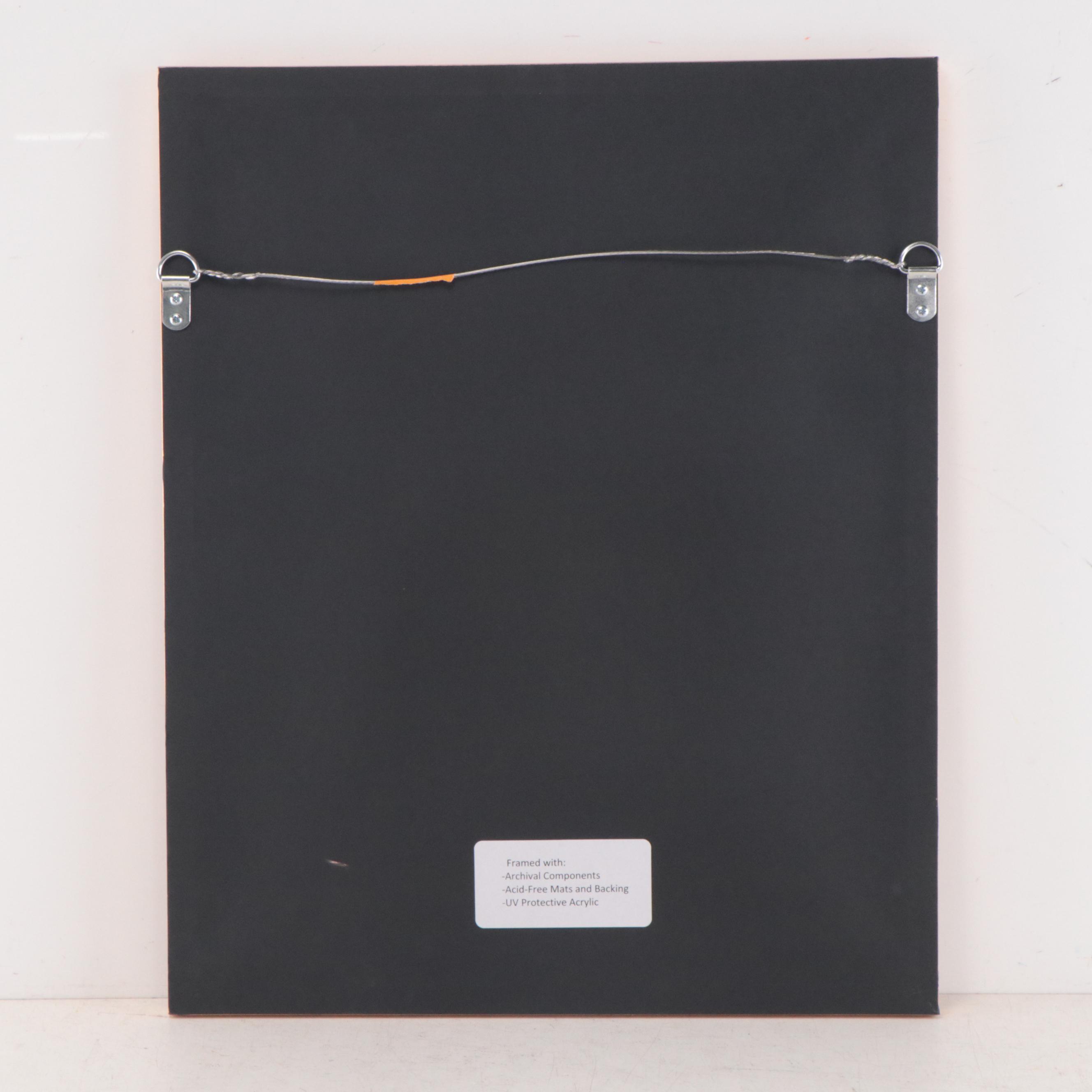 Alexander Calder Abstract Color Lithograph from Derrière le Miroir