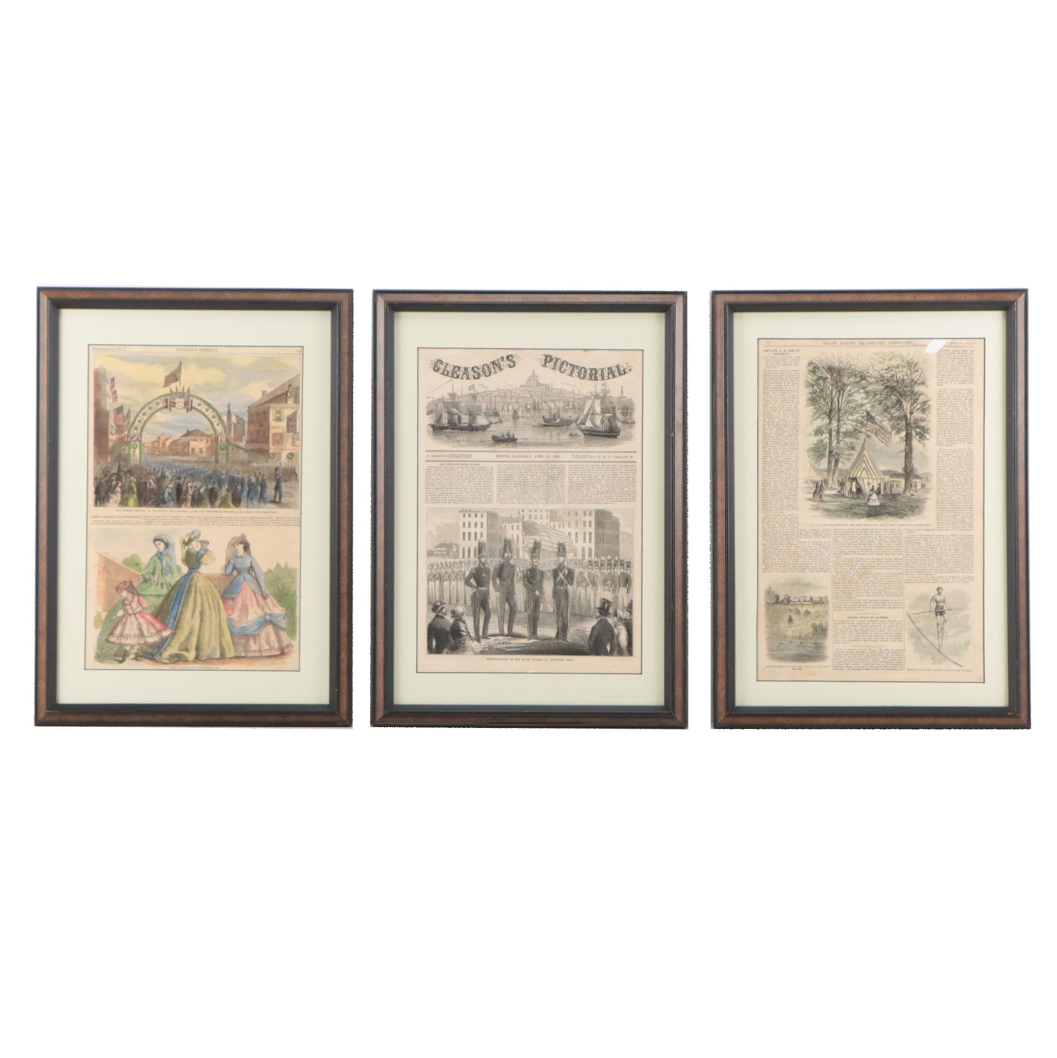 Cincinnati Stories and Wood Engravings from Frank Leslie, Harper's Weekly, More
