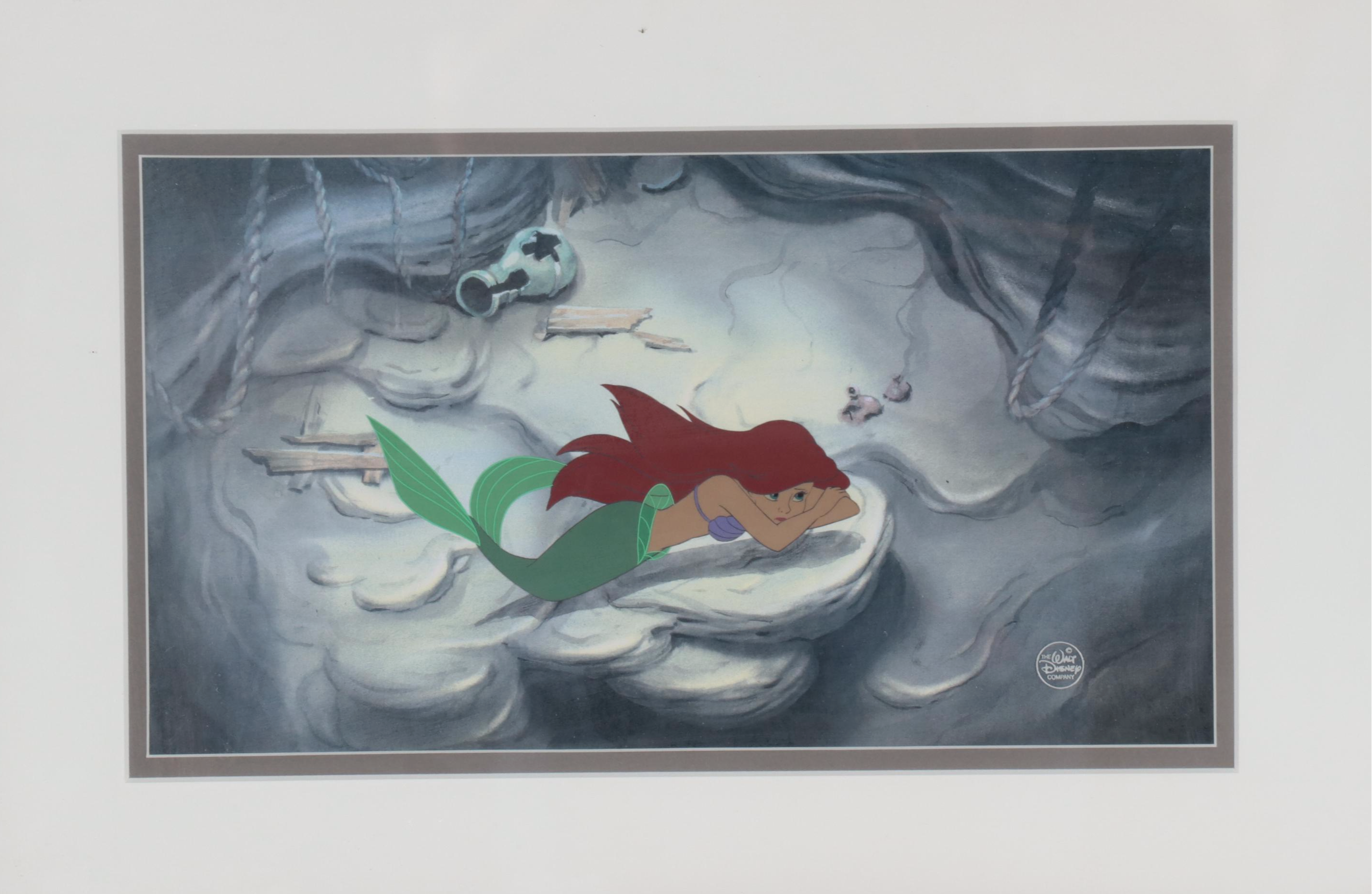 Disney "The Little Mermaid" Production Cel Series, 1989