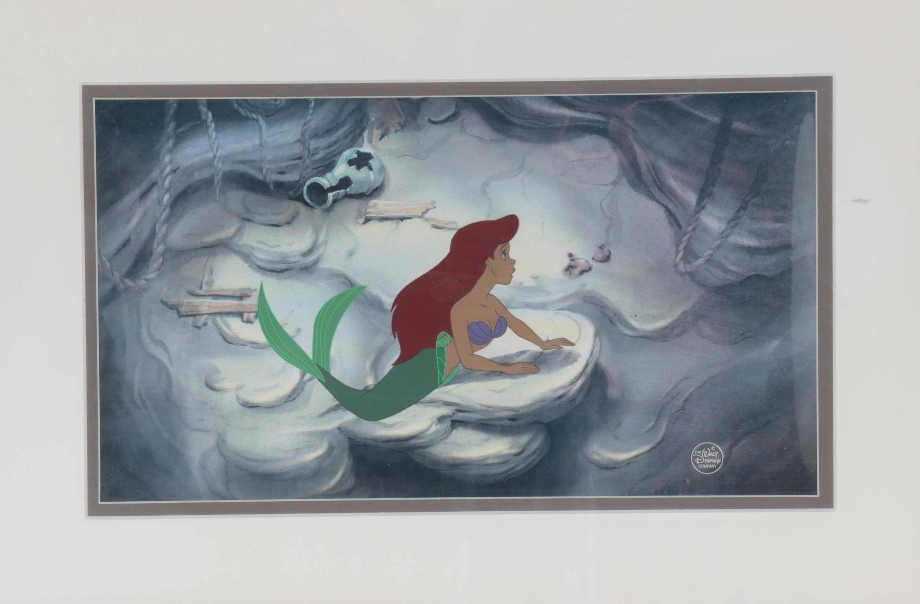Disney "The Little Mermaid" Production Cel Series, 1989