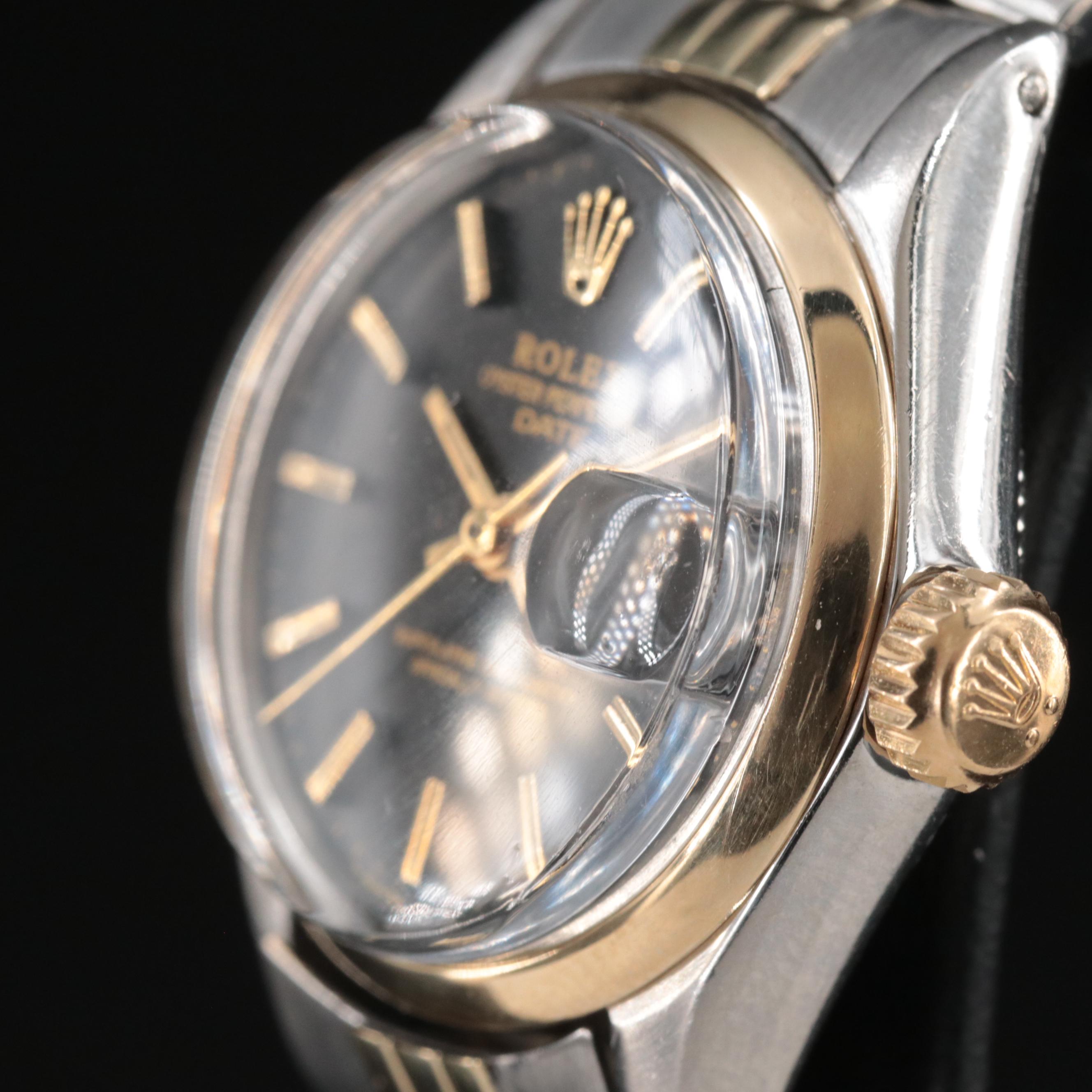 1965 Rolex Oyster Perpetual Two-Tone Date Watch