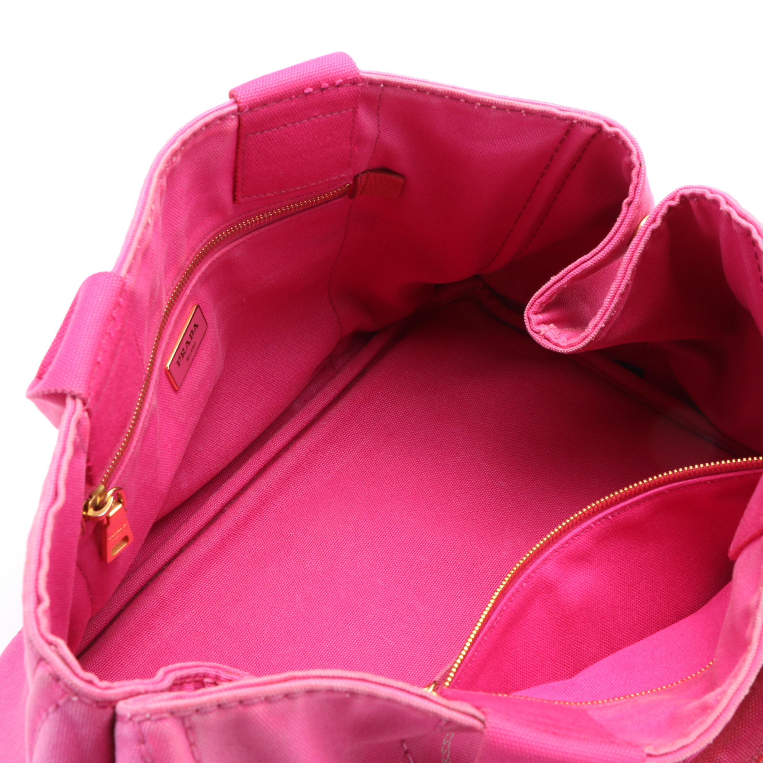 Prada Canapa Logo Tote