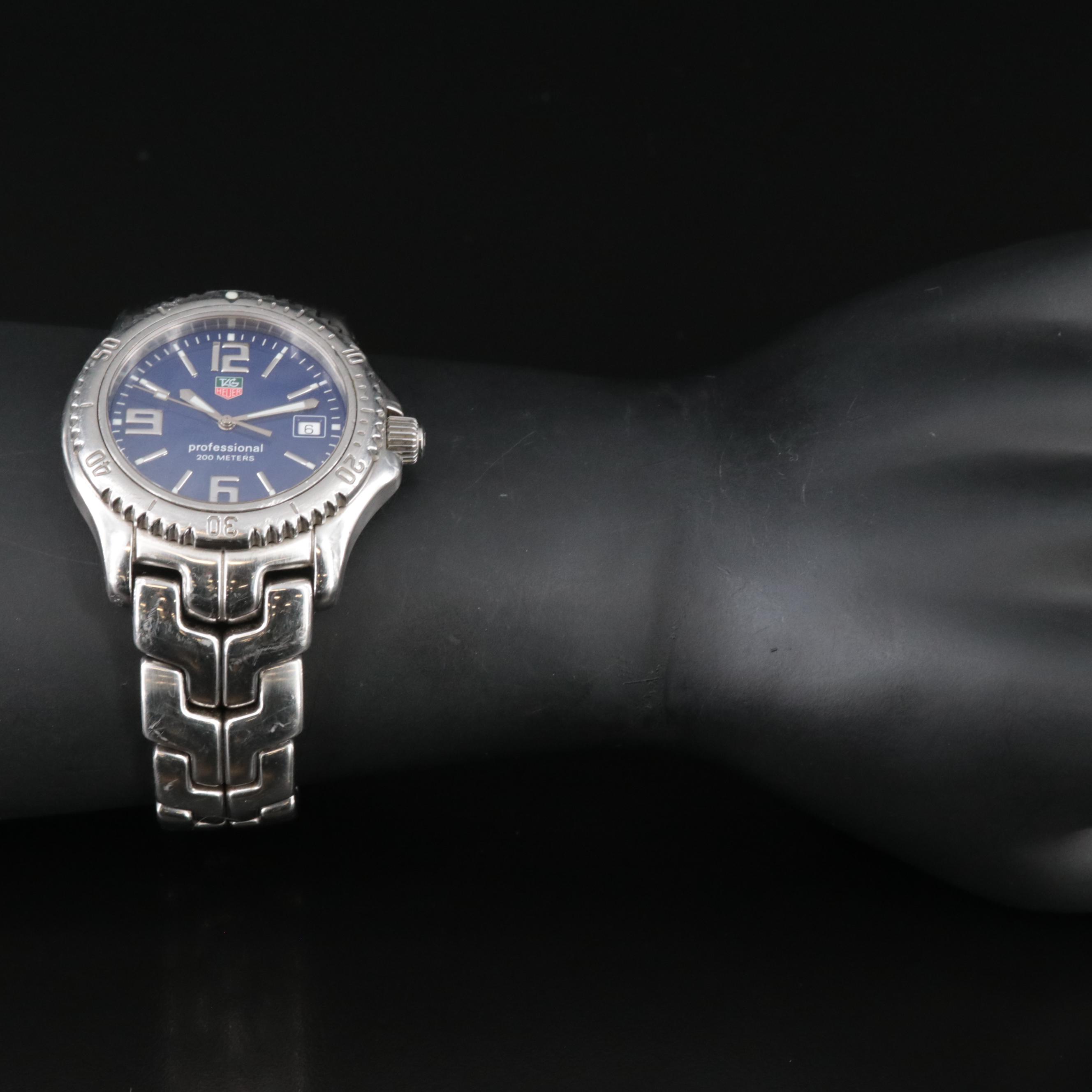 TAG Heuer Professional 200 Meters Blue Dial Watch