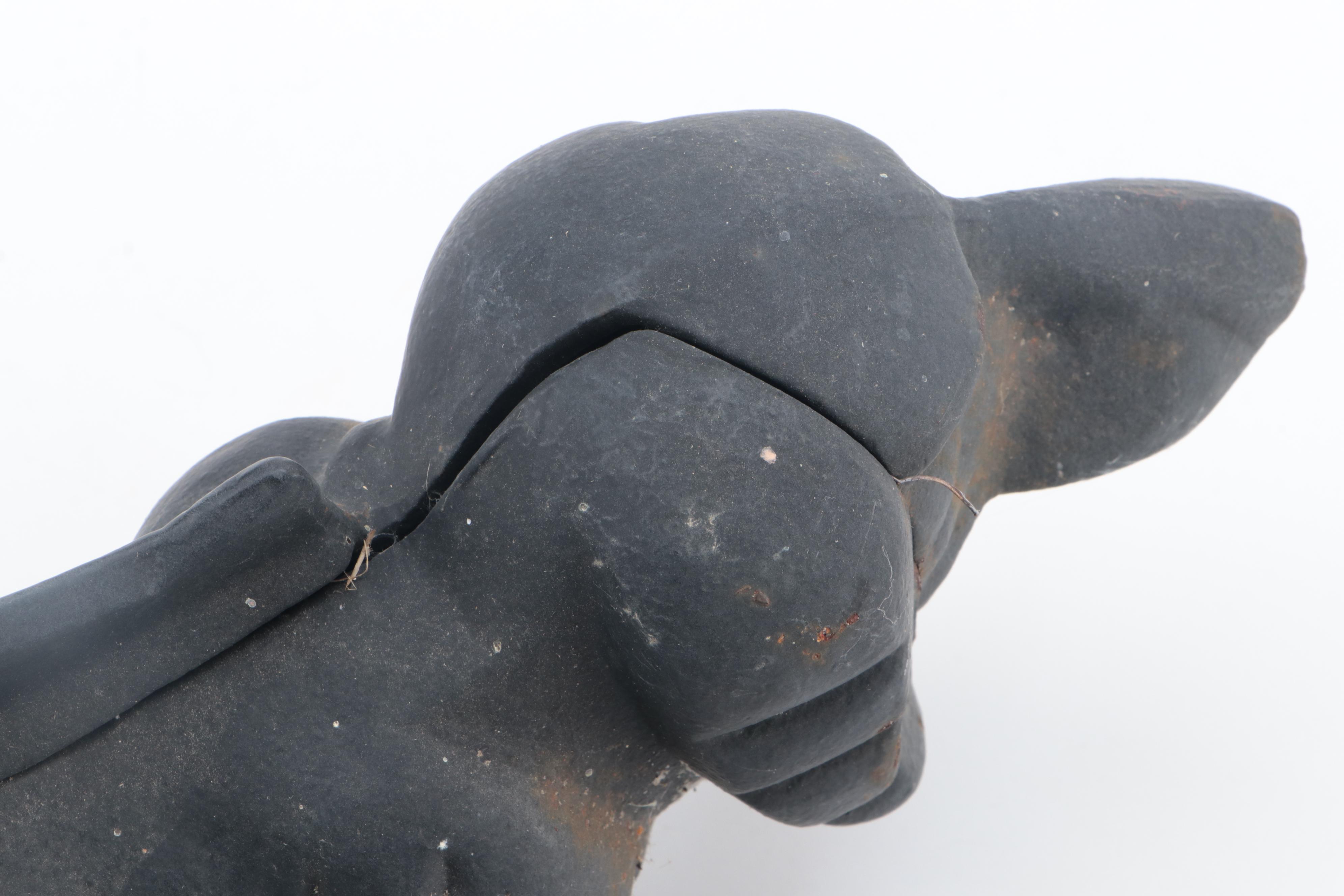 Dachshund Form Cast Iron Boot Scrapers