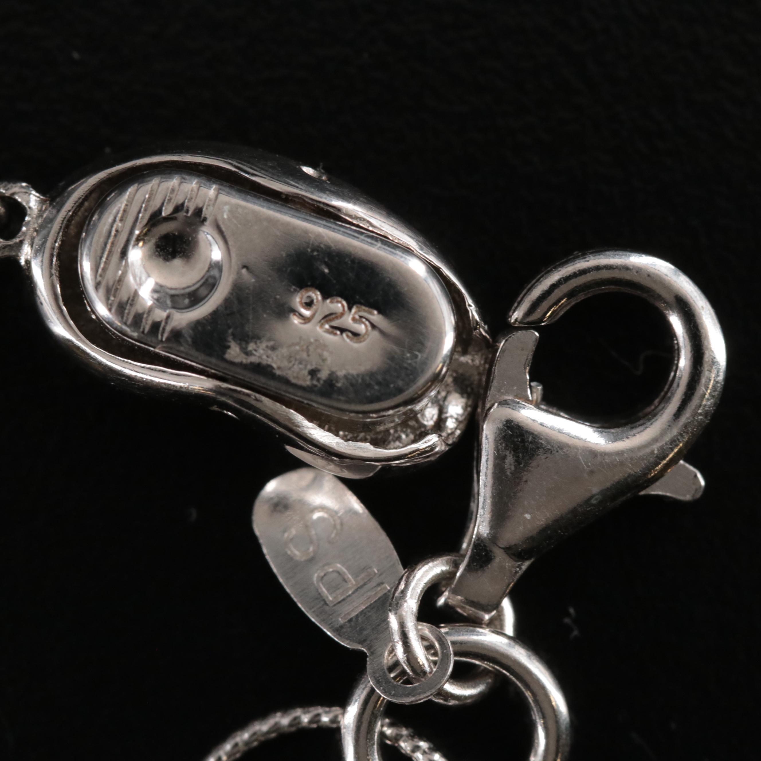 Sterling Pearl Bracelets and Italian Milor 950 Silver Bangle