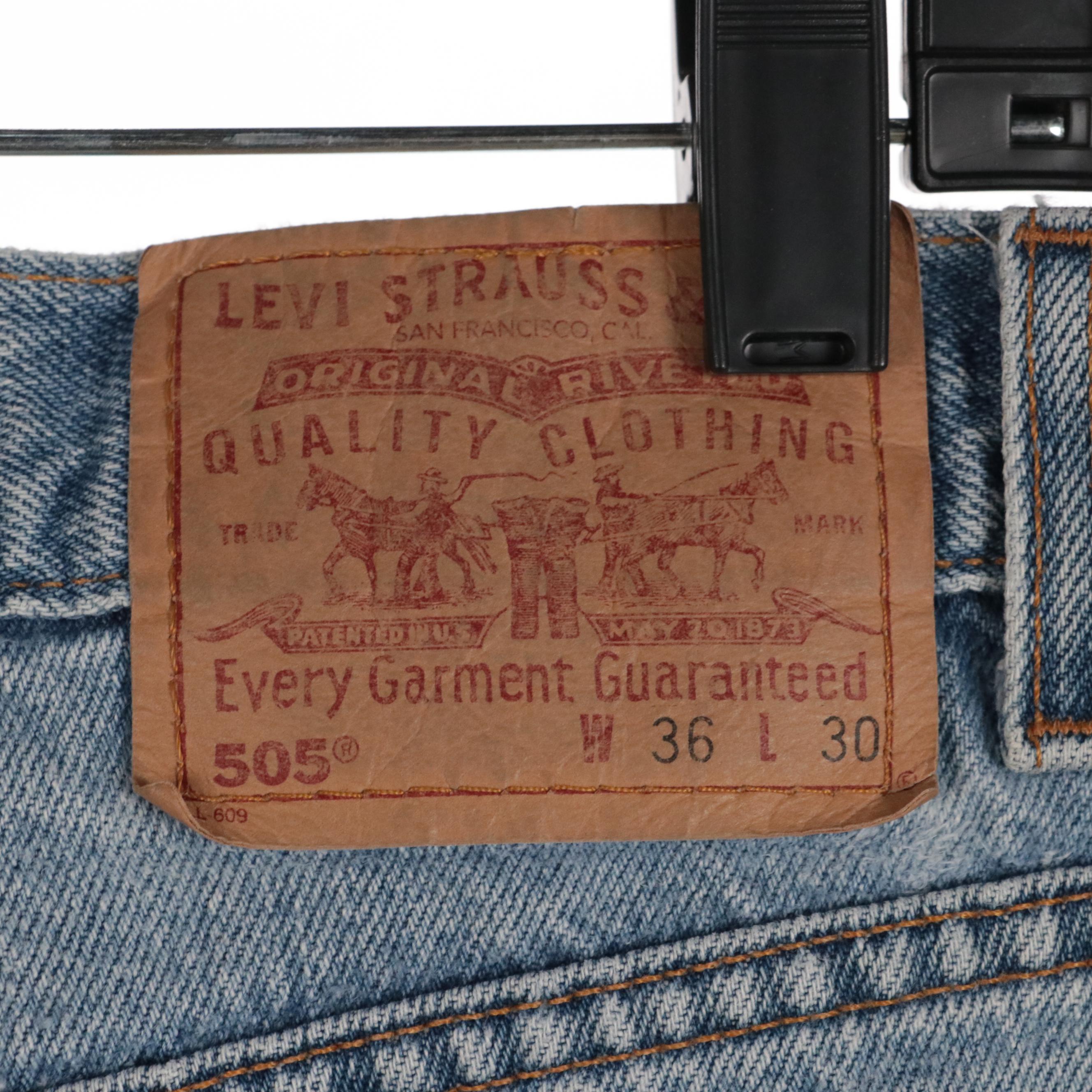 Men's Levi Strauss & Co. 505 Jeans in Cotton Denim