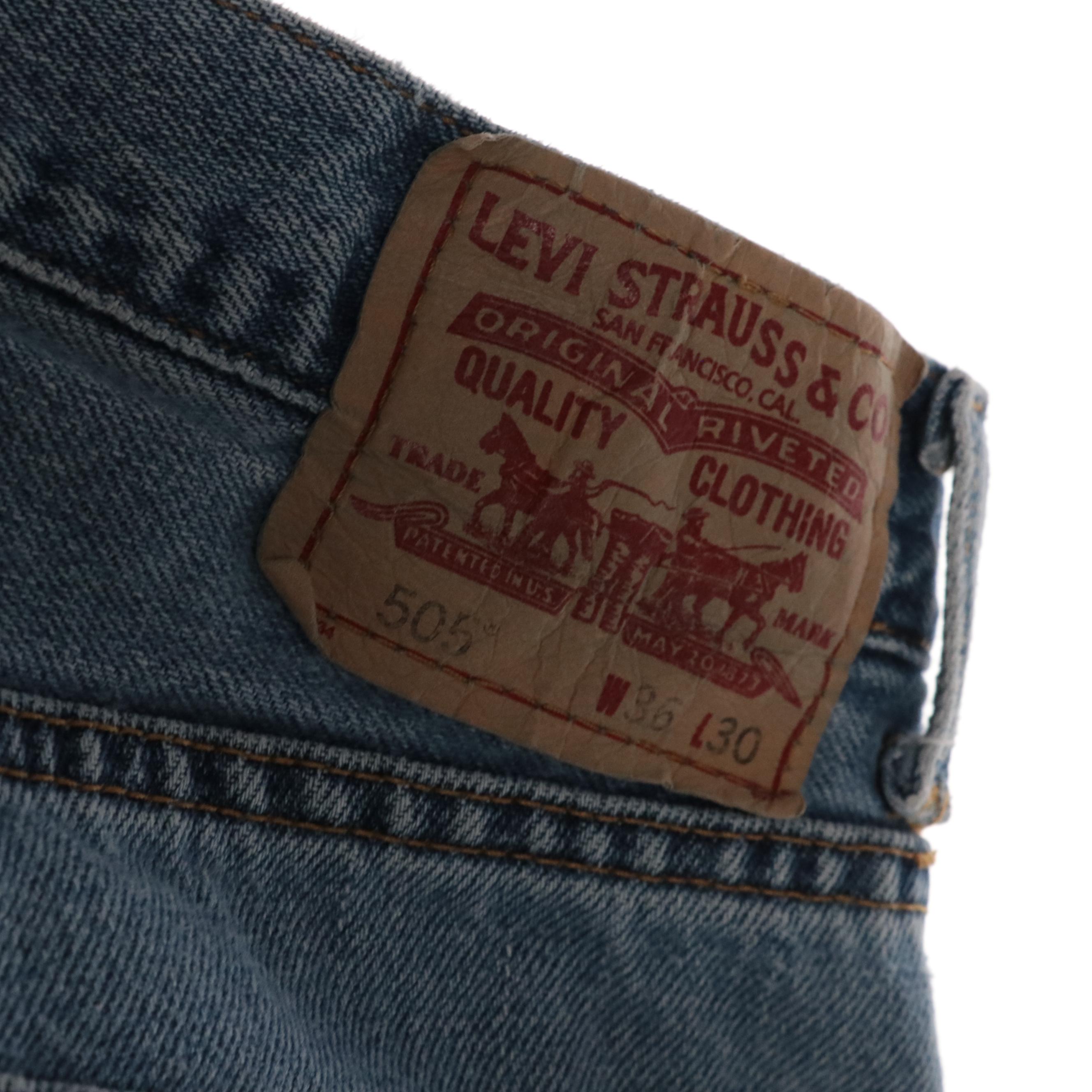 Men's Levi Strauss & Co. 505 Jeans in Cotton Denim