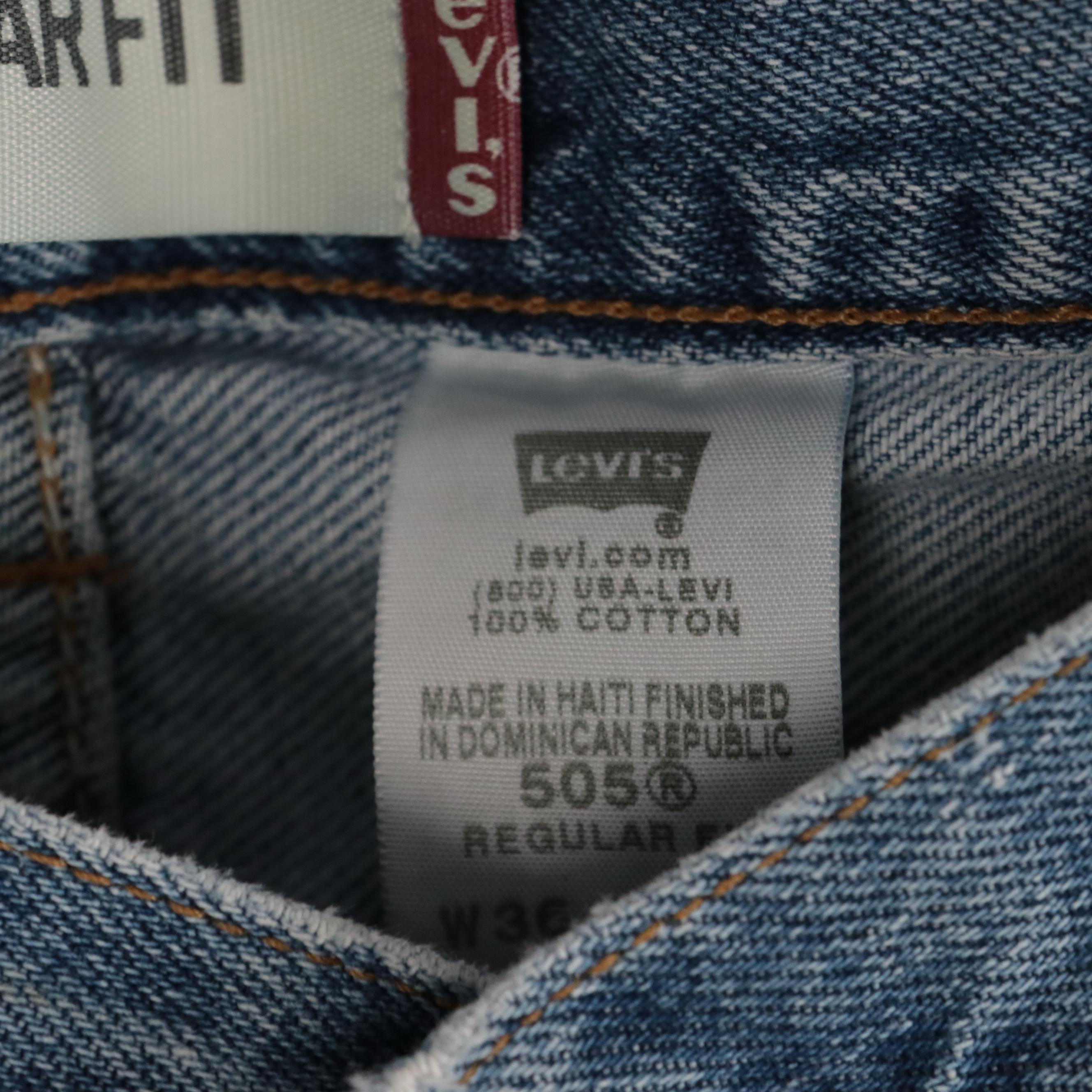 Men's Levi Strauss & Co. 505 Jeans in Cotton Denim