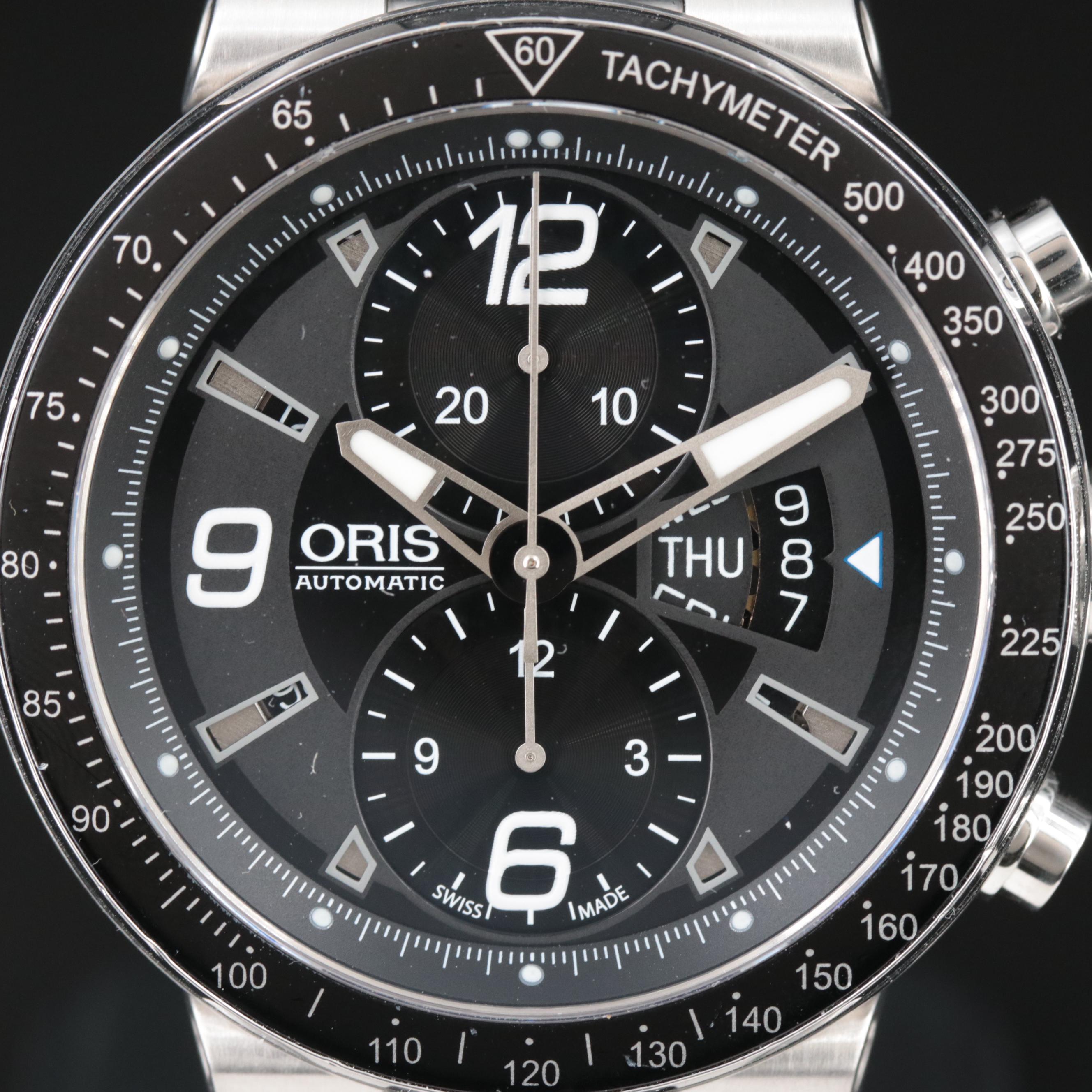 Oris F1 Team Williams Chronograph Steel 45mm Automatic Watch