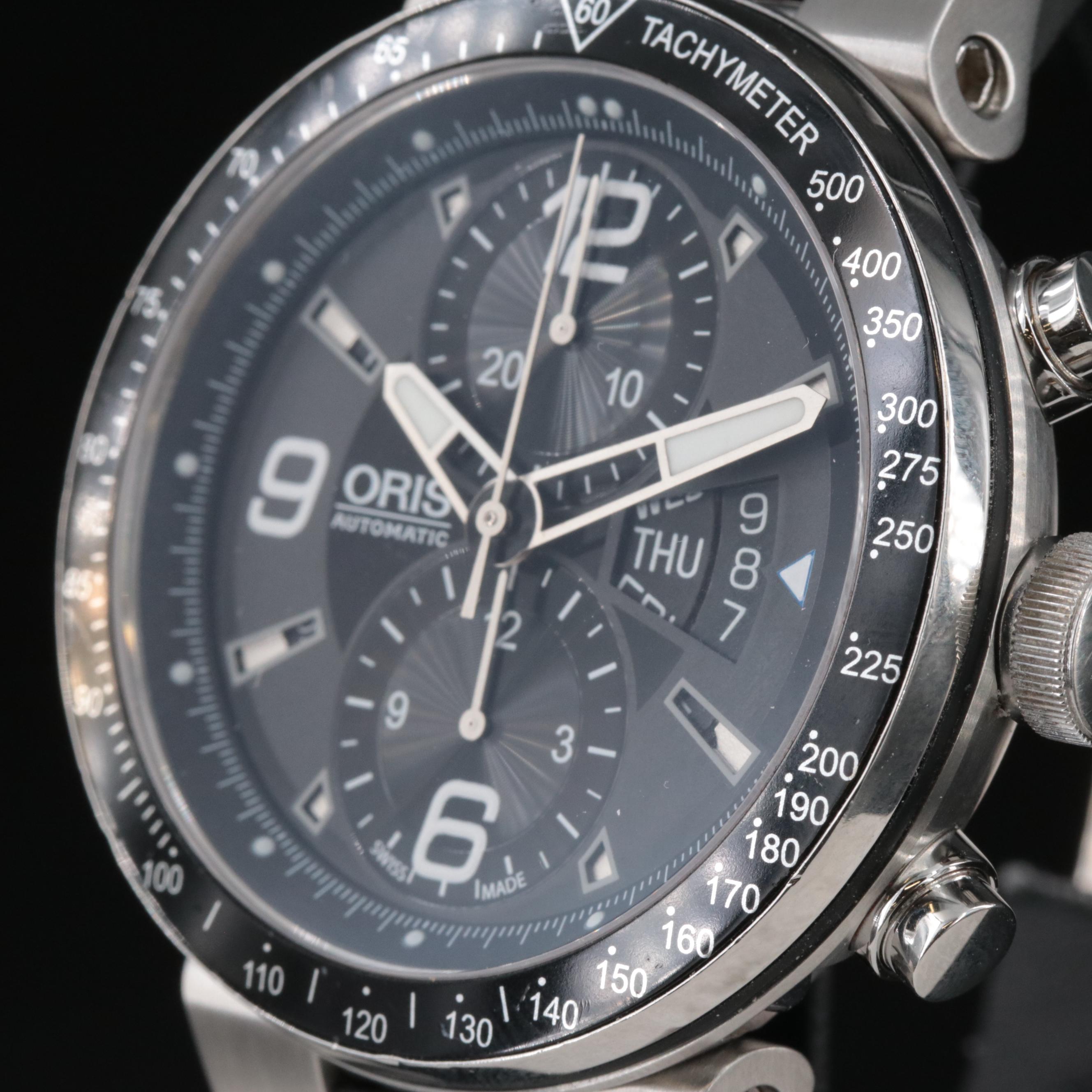 Oris F1 Team Williams Chronograph Steel 45mm Automatic Watch