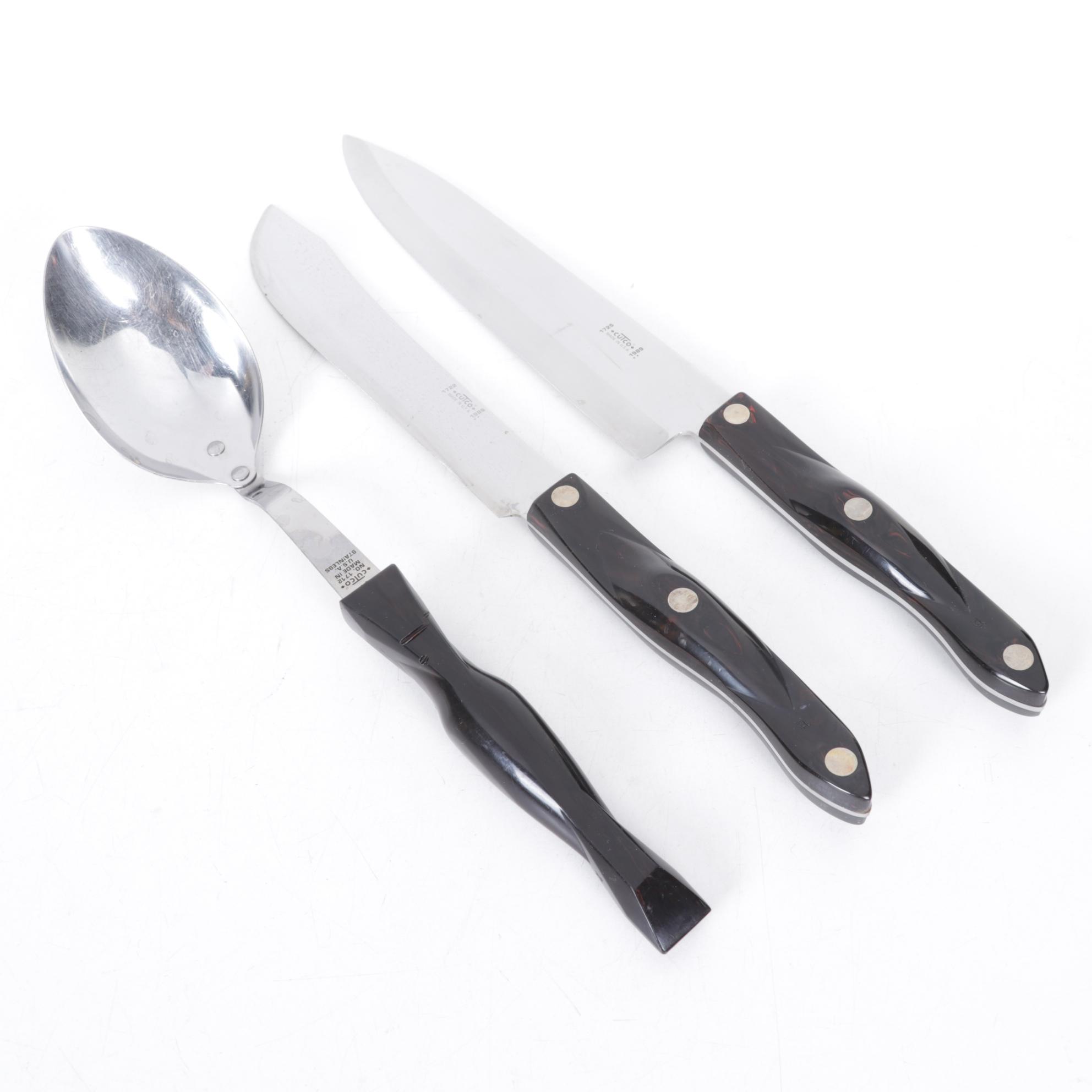Cutco Stainless Steel Knives and Serving Utensils