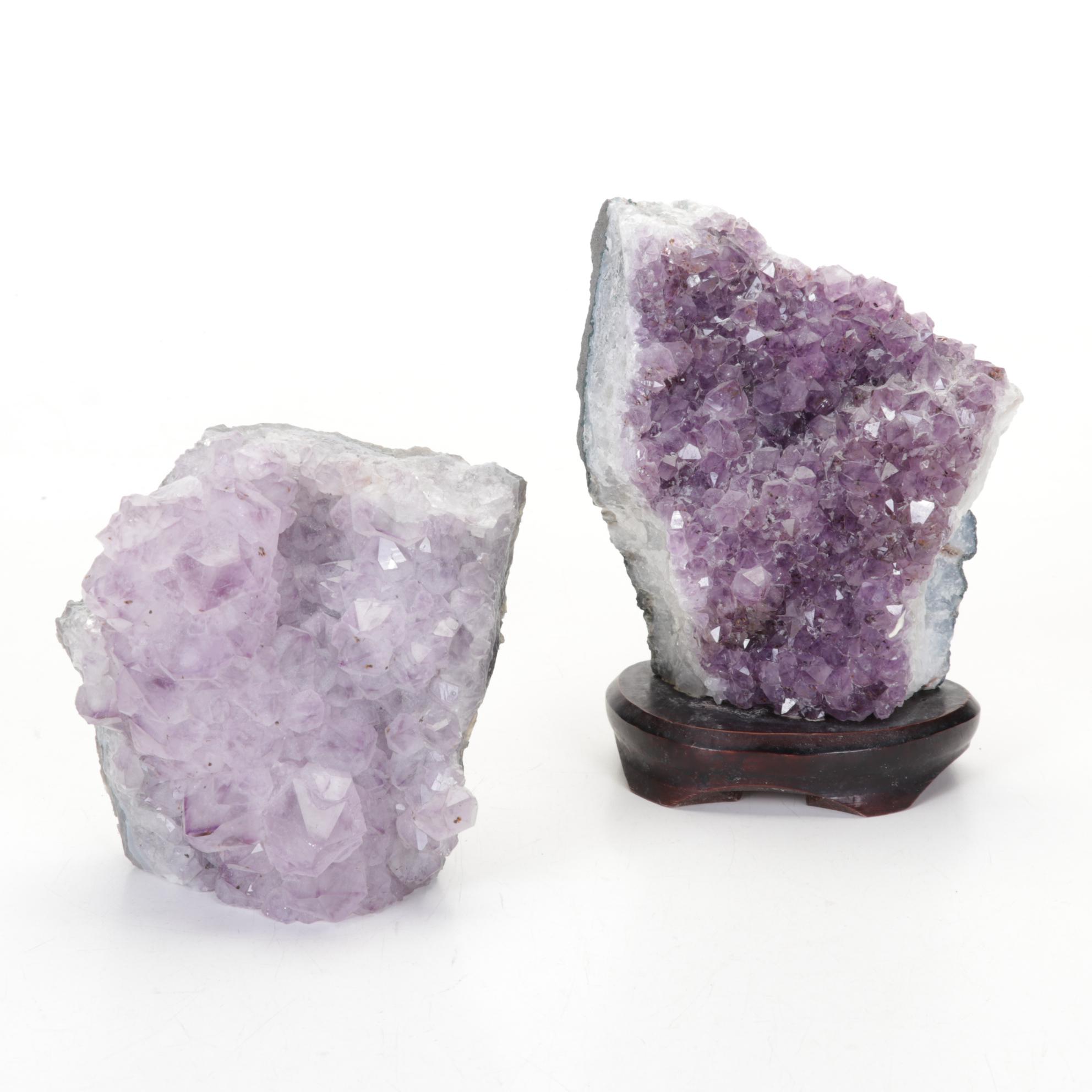 Raw Amethyst Geode Specimens