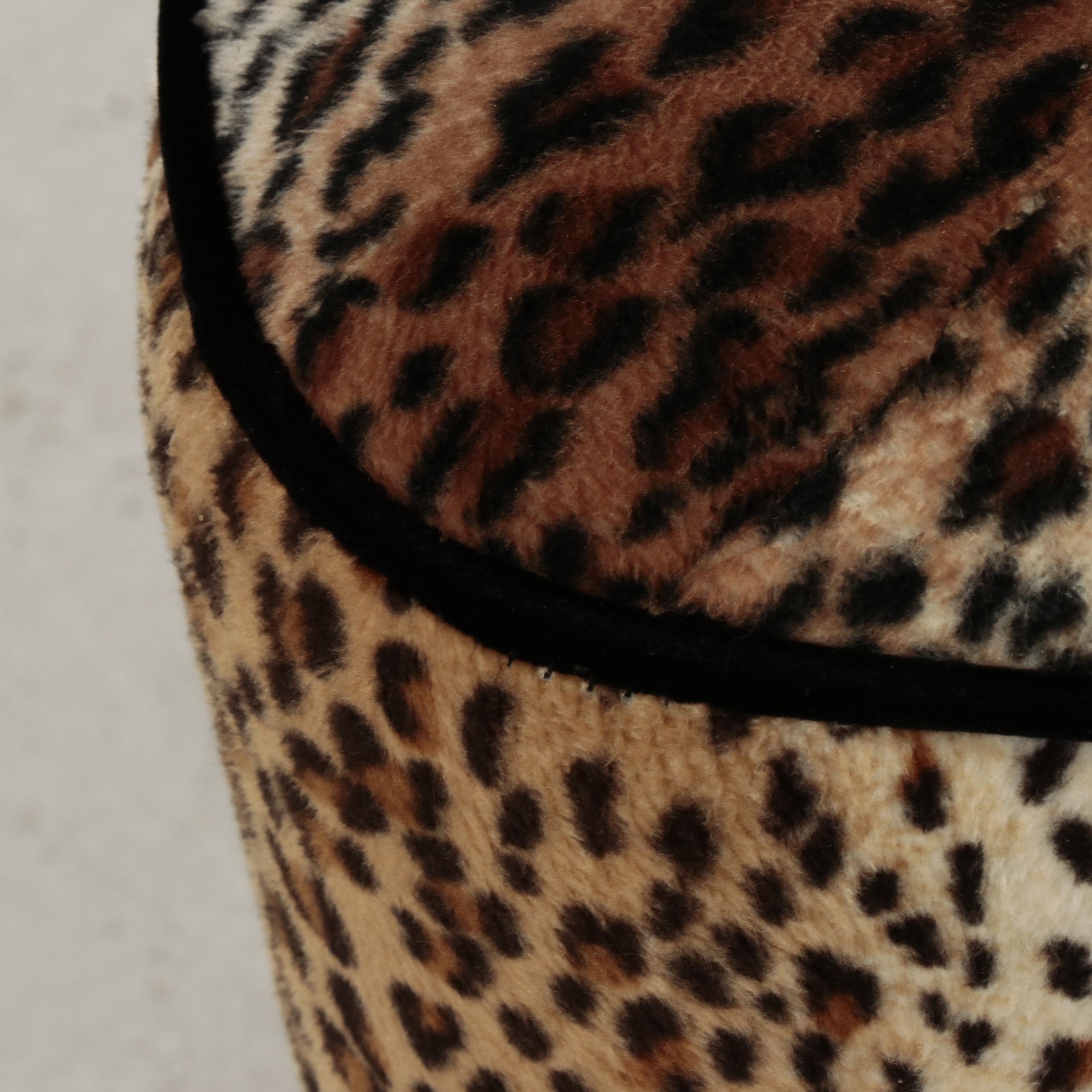 Leopard Print High Heel Shoe Chair EBTH