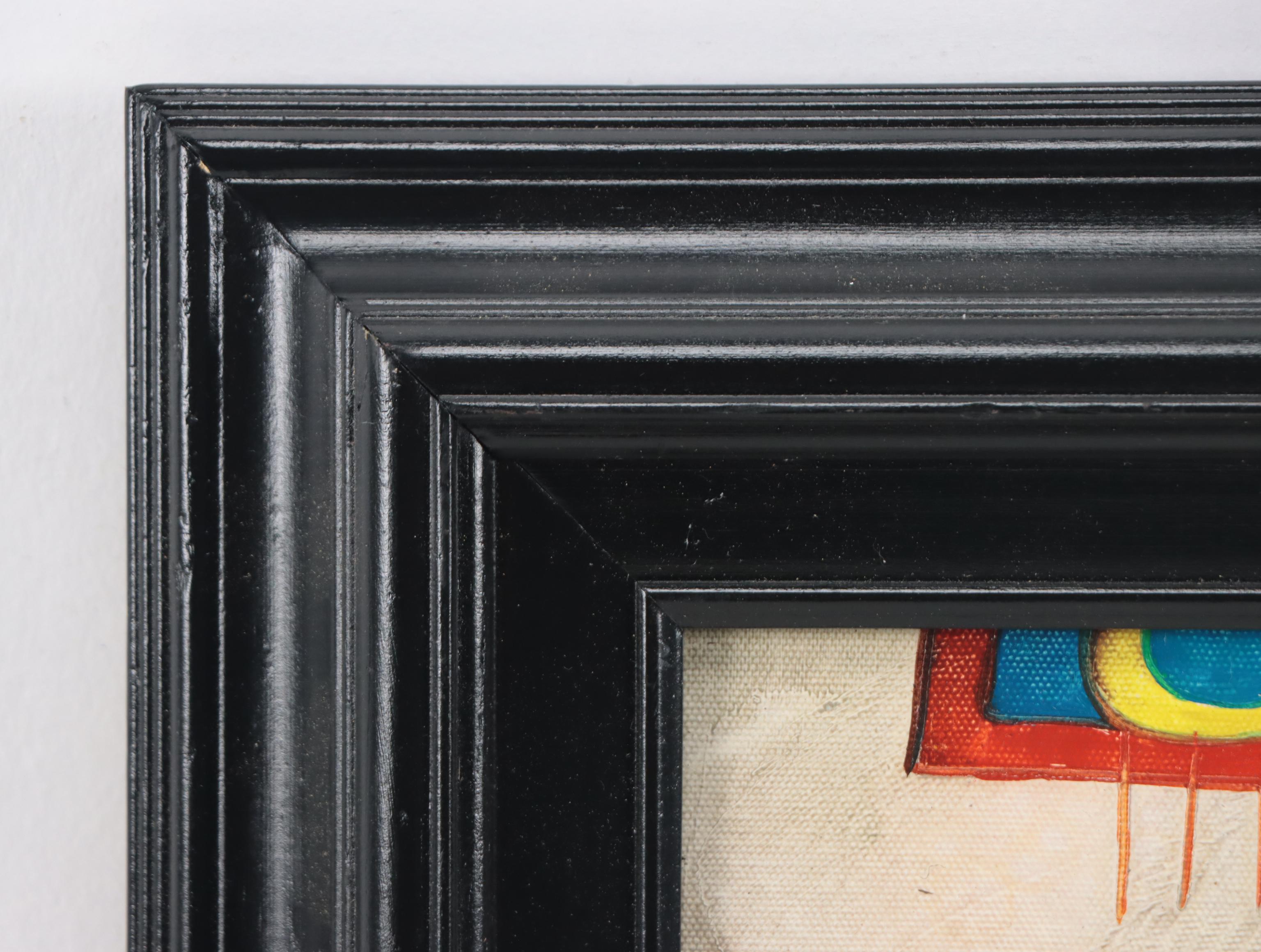 J. Roybal Oil Painting of Athletes, 21st Century