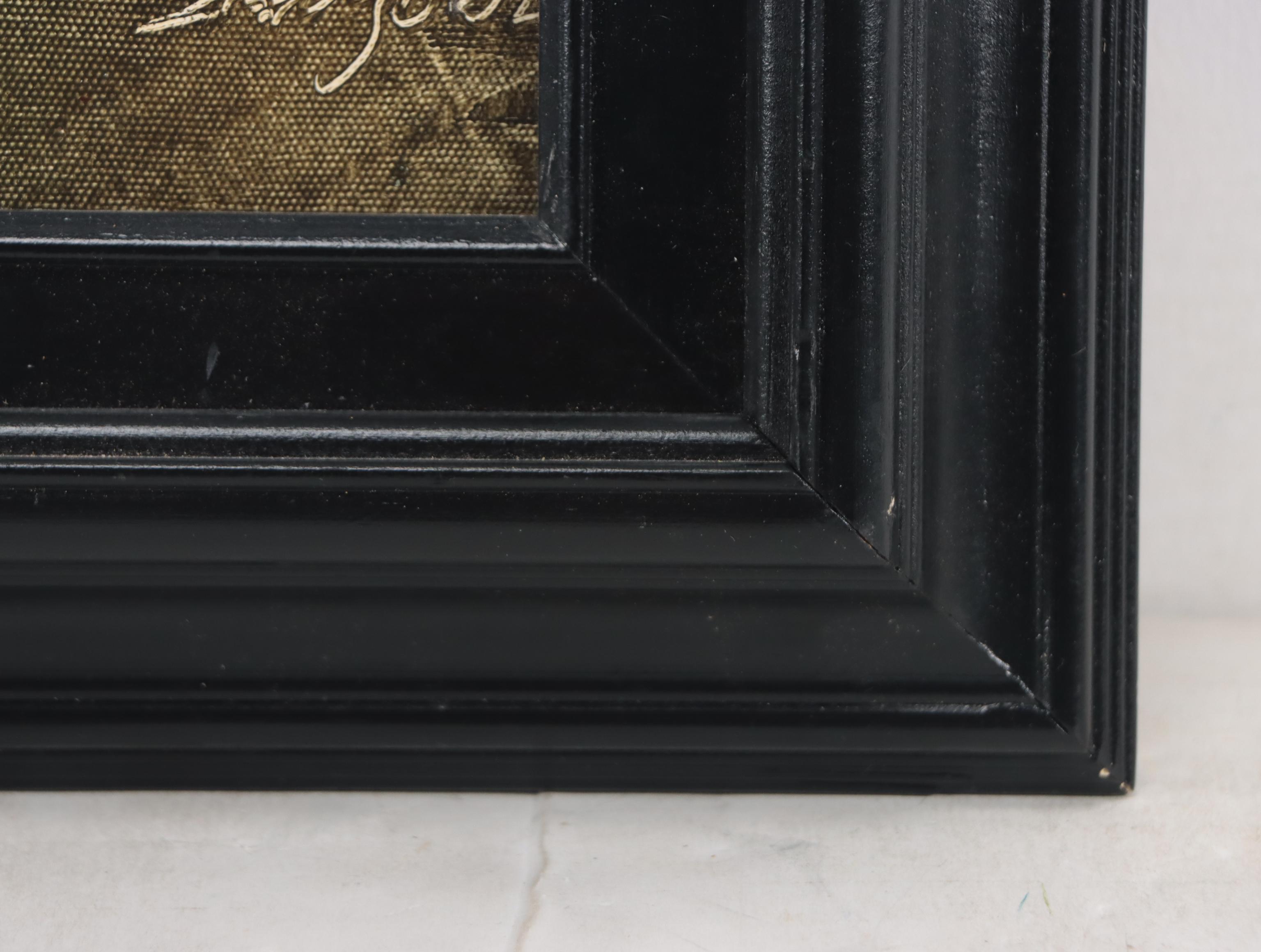 J. Roybal Oil Painting of Athletes, 21st Century