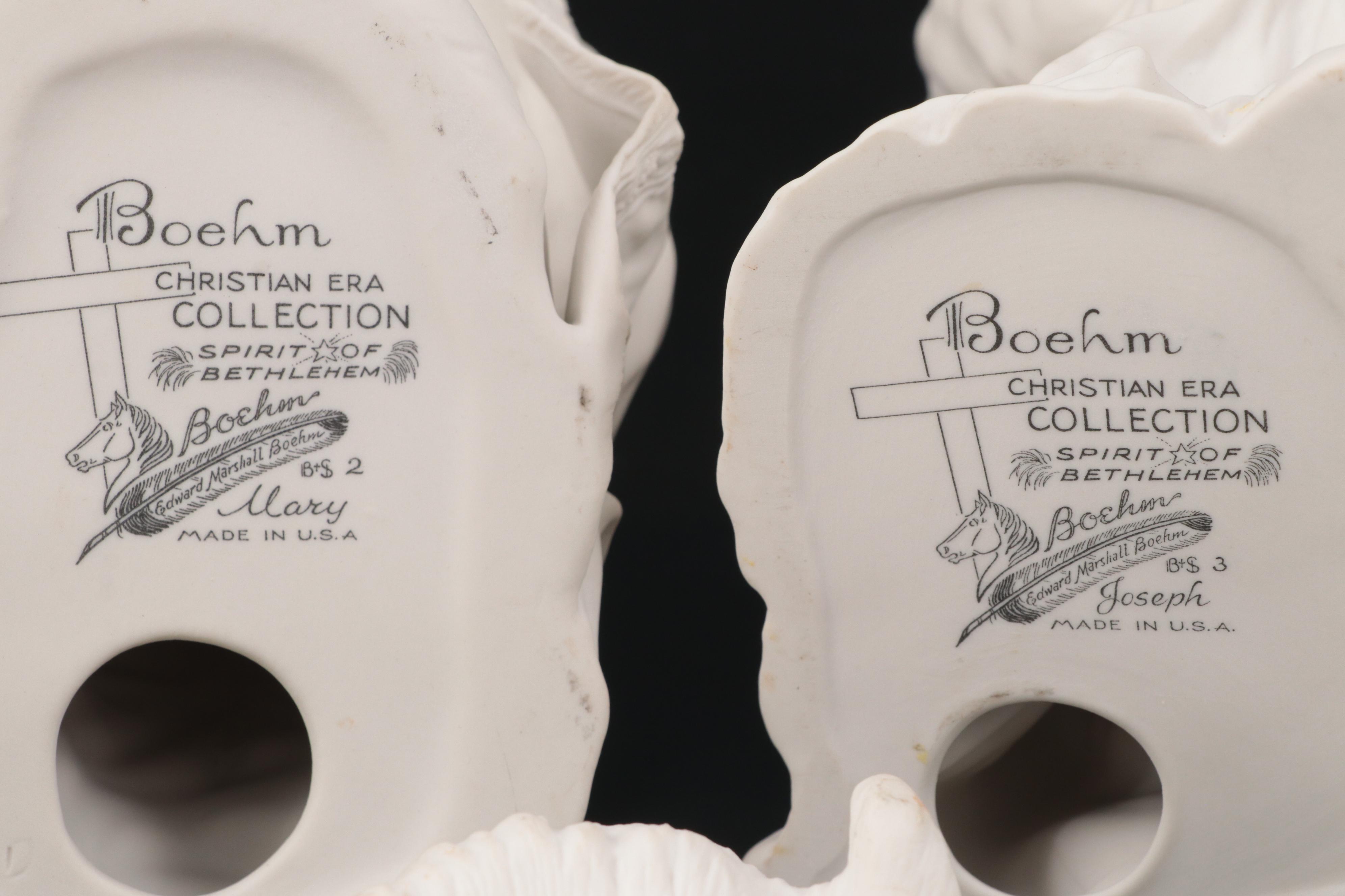 Boehm Porcelain "Spirit of Bethlehem" Nativity Set