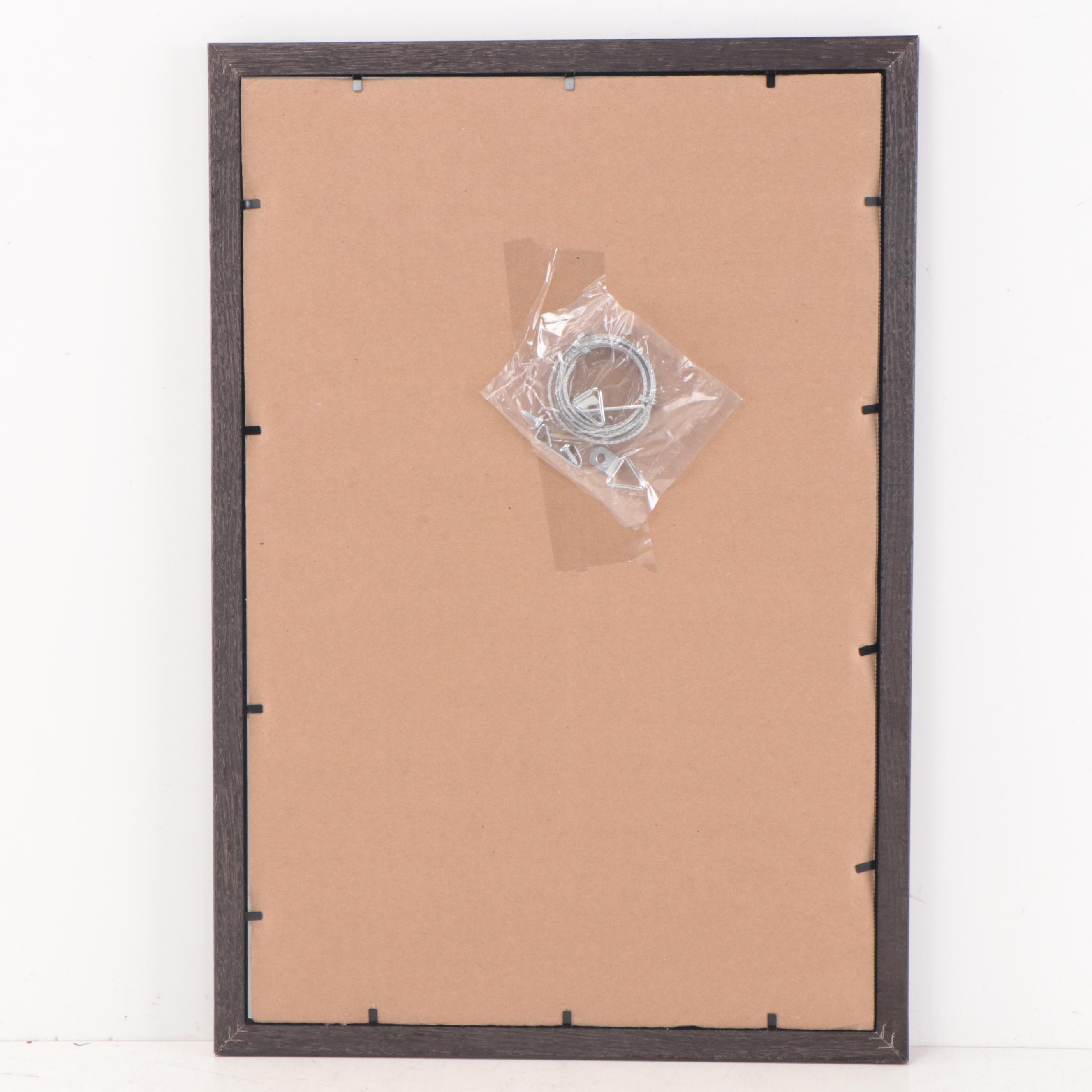 Jerry Kellems Abstract Biomorphic Ink Drawing, 1996