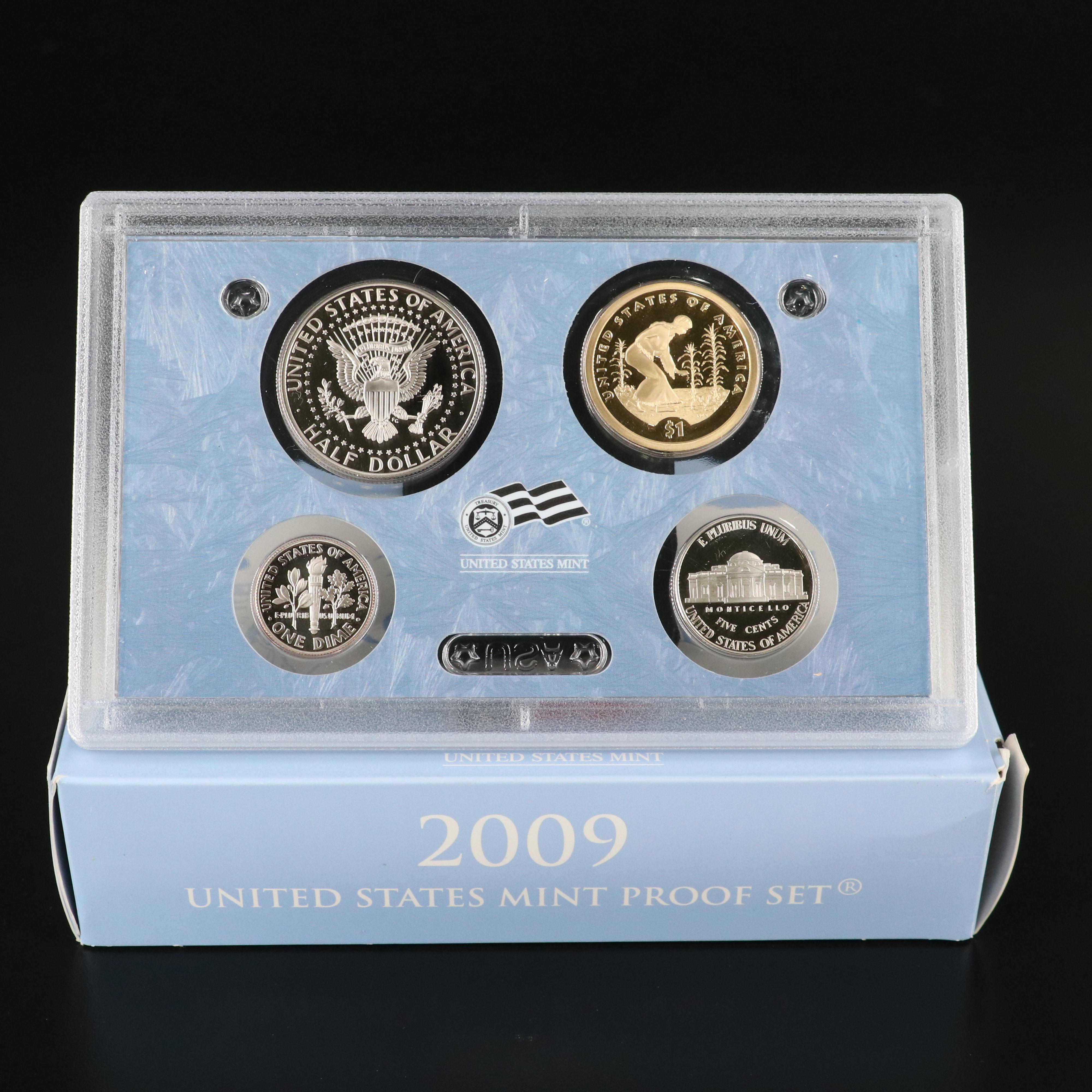 Four Different Modern U.S. Mint Proof Sets