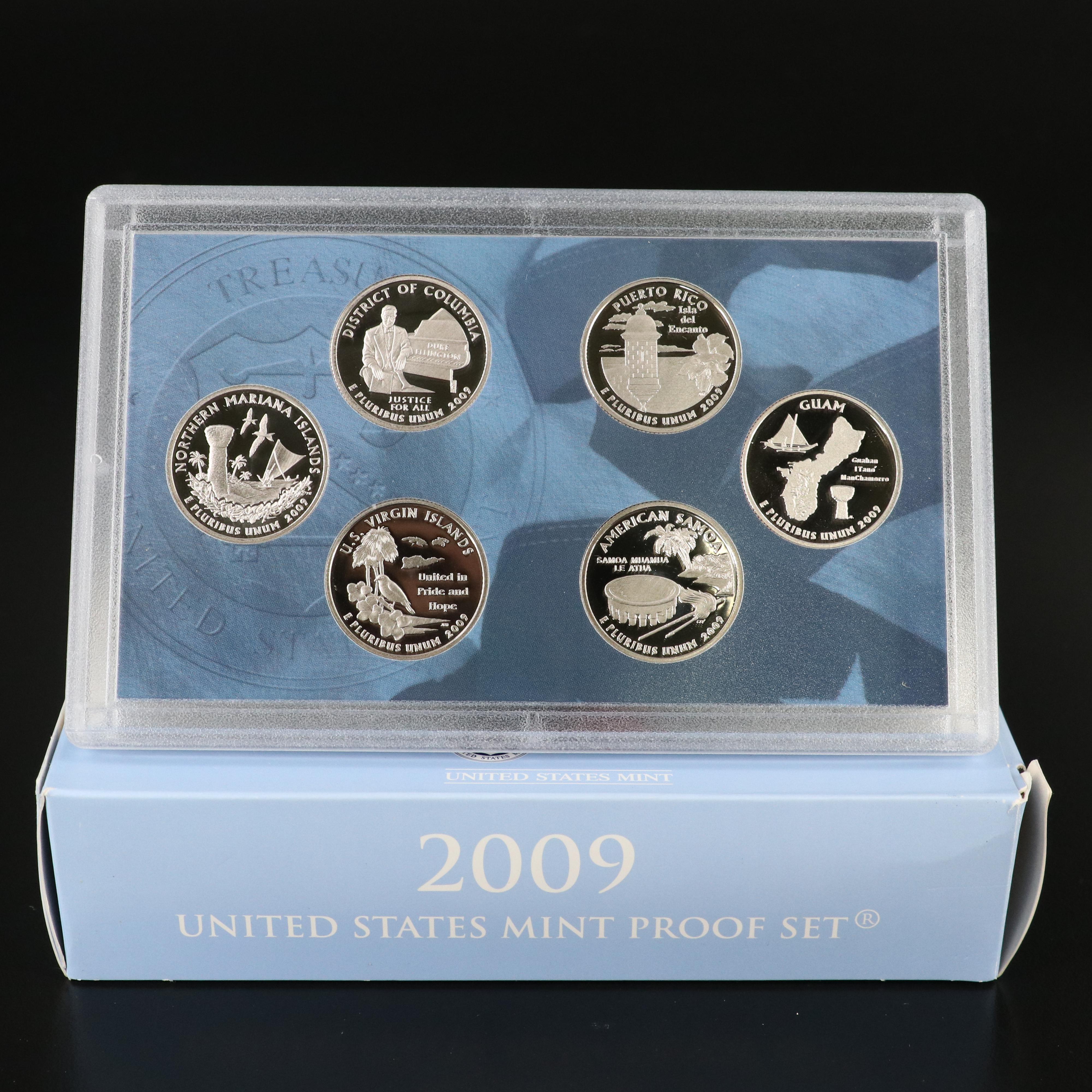 Four Different Modern U.S. Mint Proof Sets