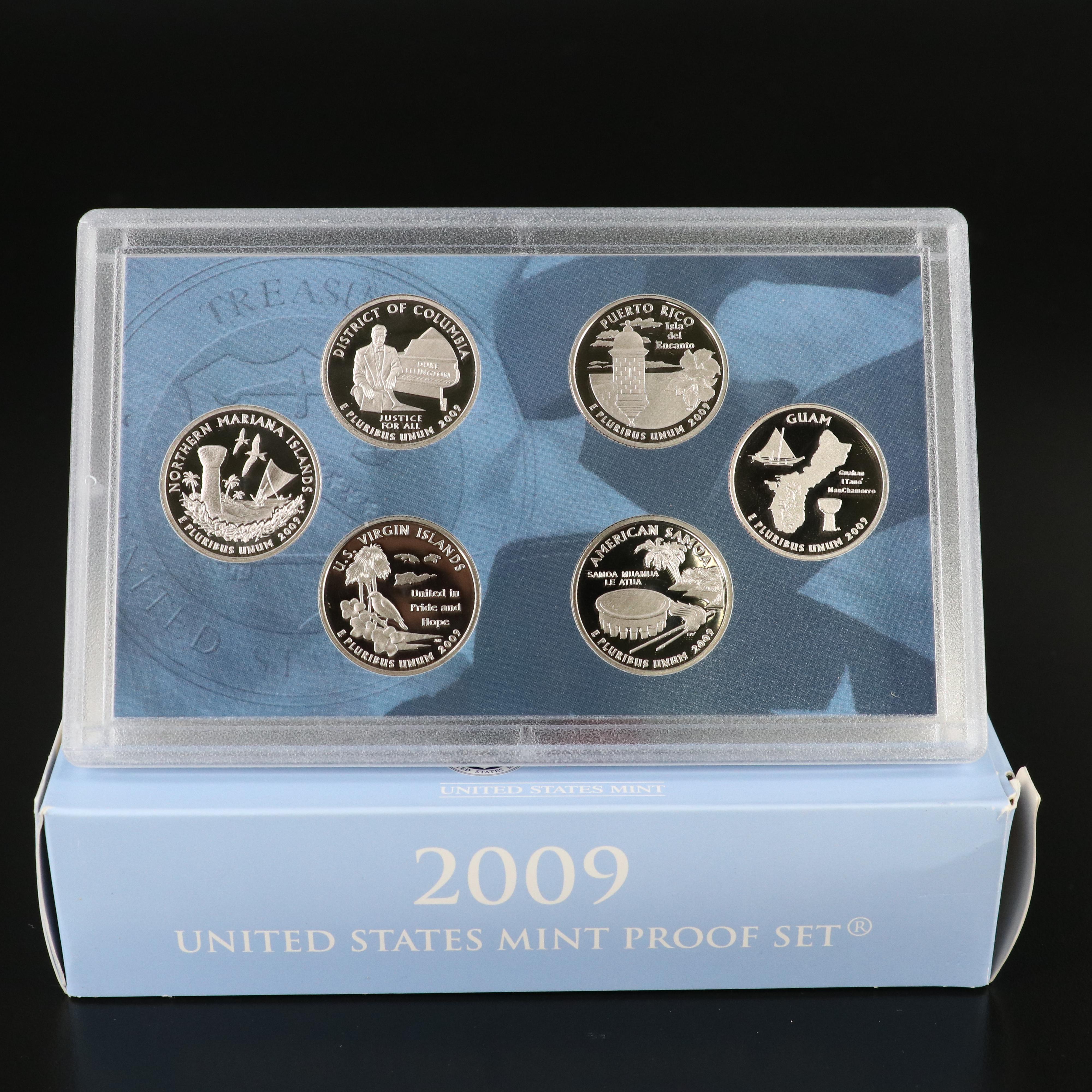 Four Different Modern U.S. Mint Proof Sets