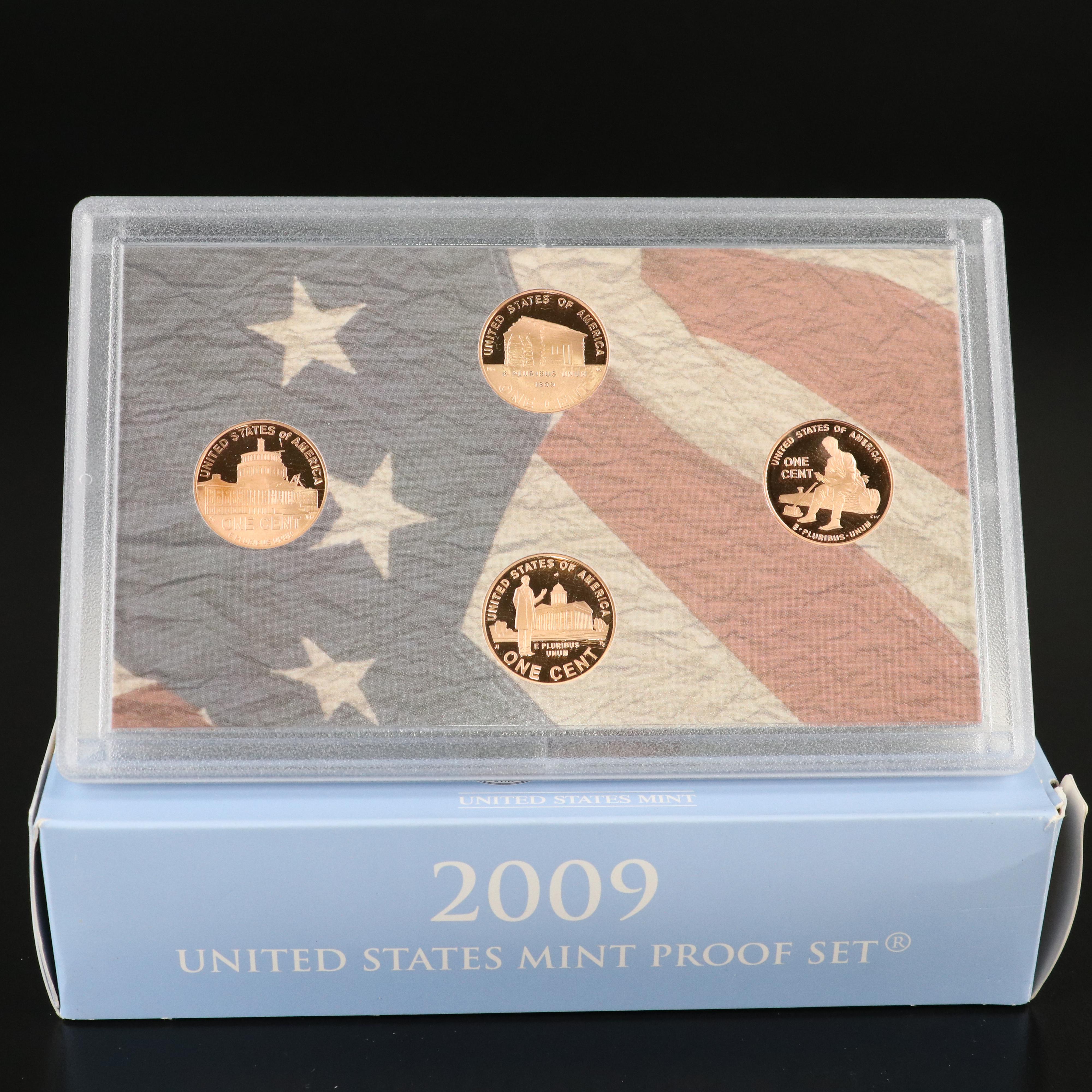 Four Different Modern U.S. Mint Proof Sets